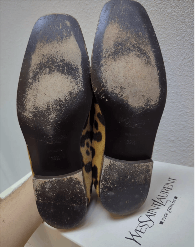 Yves Saint Laurent YSL Leopard Pony Hair Loafer Size US 6.5 / EU 39-40 - 6 Thumbnail