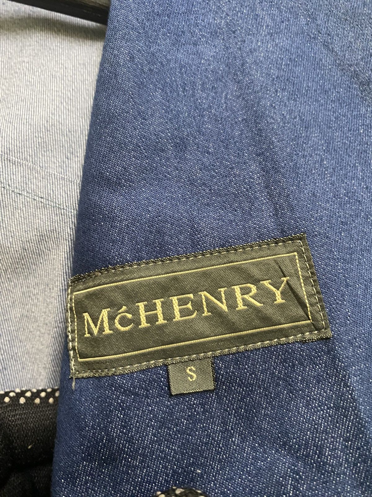 Other McHENRY Japanese Workwear-Inspired Denim Zip Jacket Size US S / EU 44-46 / 1 - 8 Thumbnail