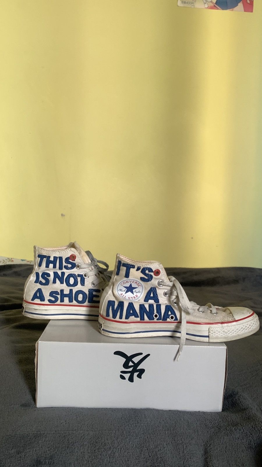 Converse Converse All Star “This is not a shoe, it’s a mania” Size US 7 / IT 37 - 6 Thumbnail