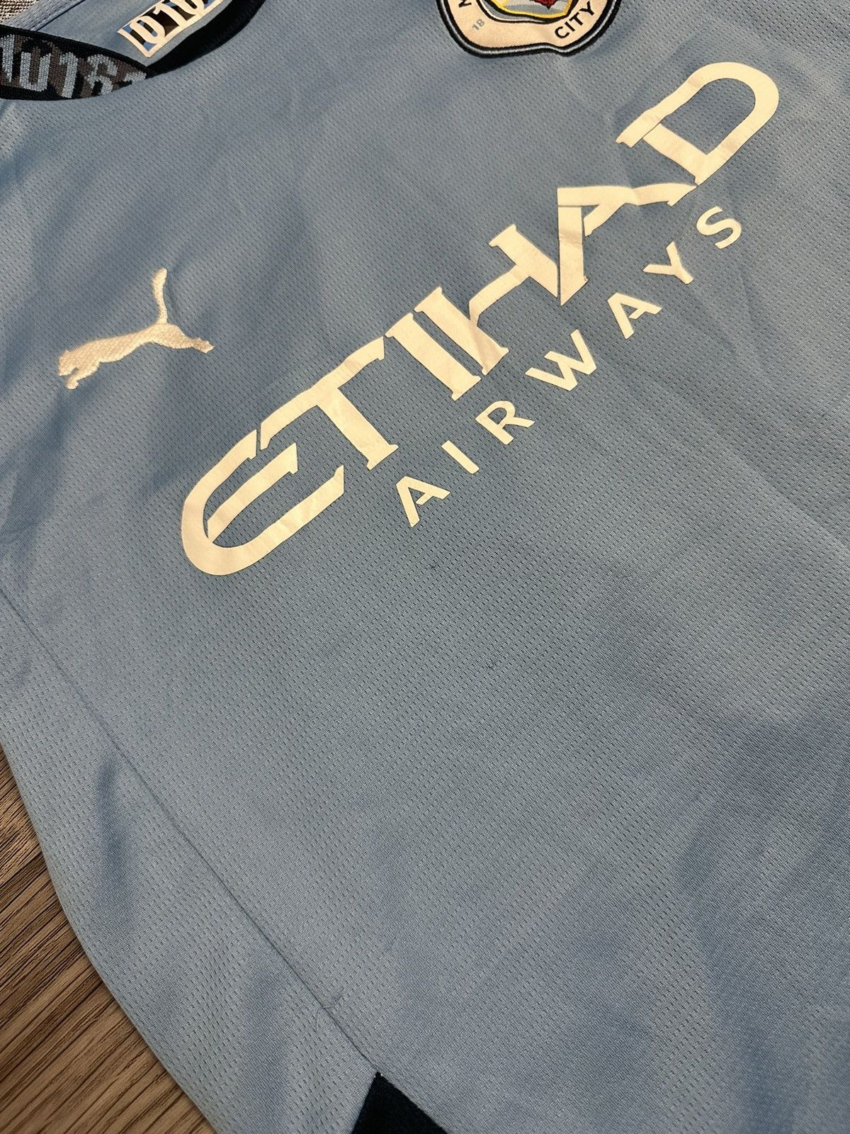 Puma Puma Manchester City Foden 2024-2025 Home Blue Jersey Hype Size US S / EU 44-46 / 1 - 6 Thumbnail