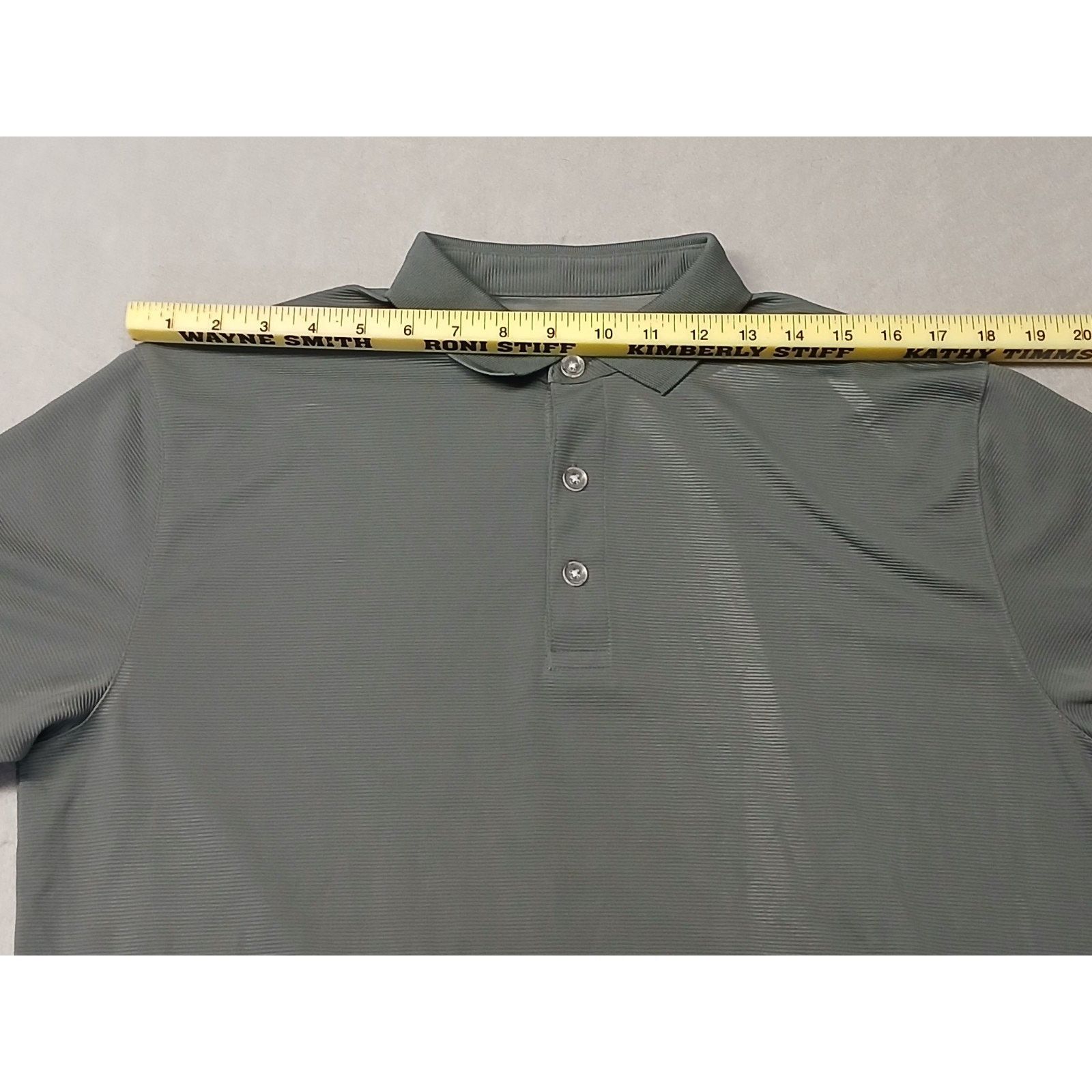 Callaway Callaway (Medium) Men's Gray Opti-Dri Button Polo Shirt Size US M / EU 48-50 / 2 - 4 Thumbnail