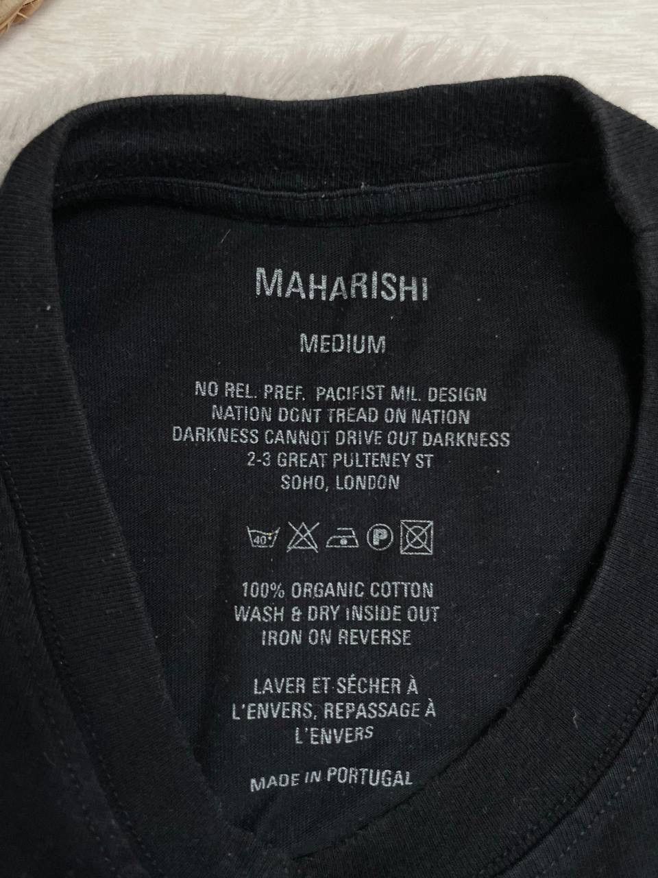 Japanese Brand × Maharishi Maharishi Vintage Tee Big CENTER Logo Oversized Y2k Size US M / EU 48-50 / 2 - 6 Thumbnail
