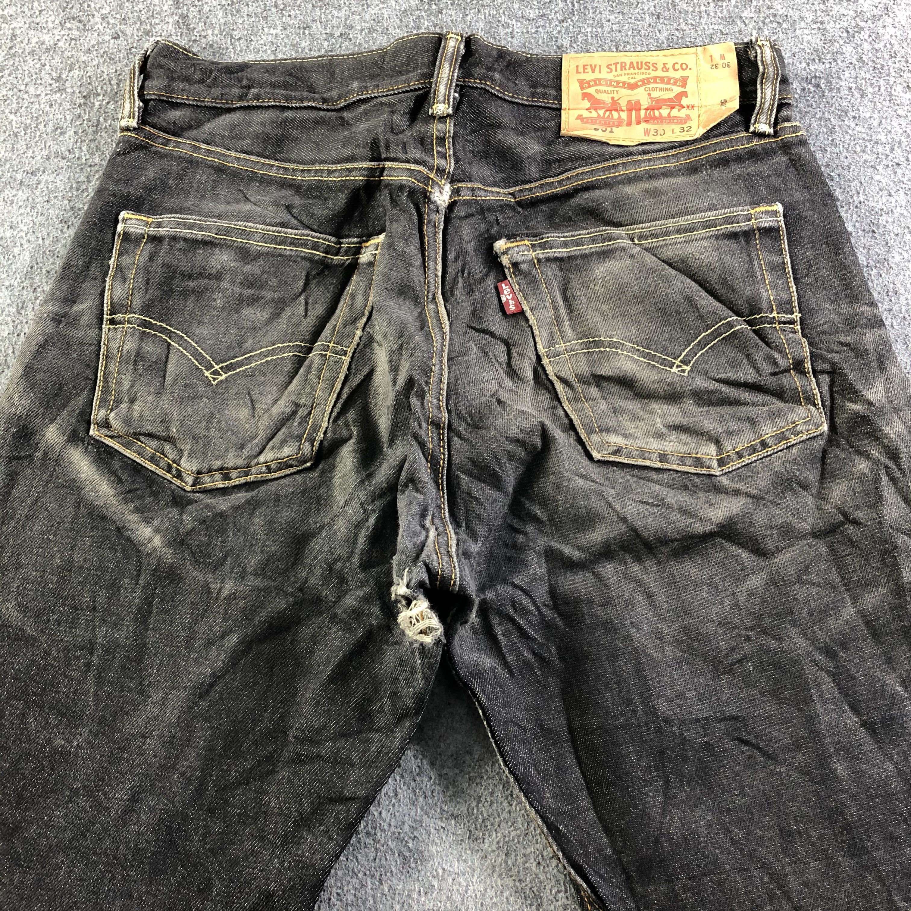 Levi's Vintage Levis 501 Jeans-J3573 Size US 30 / EU 46 - 4 Thumbnail
