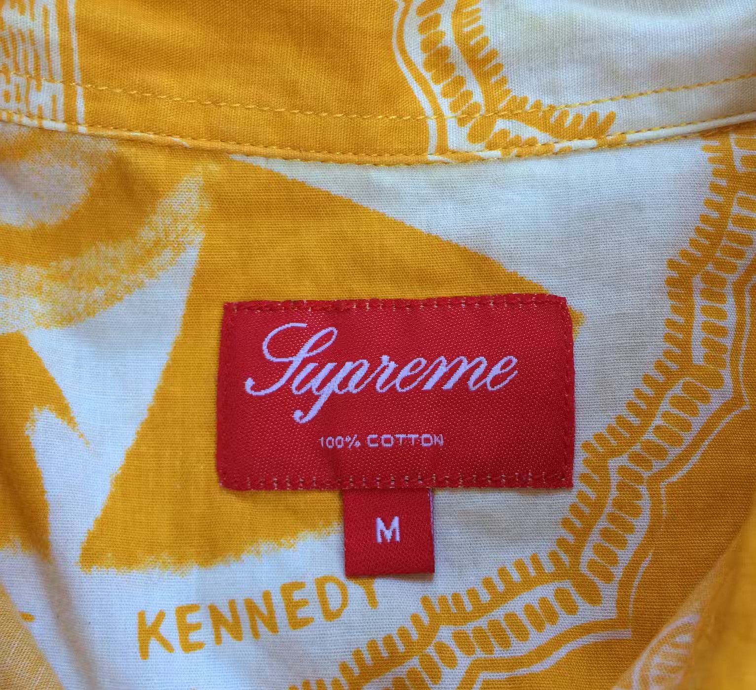 Supreme JFK John Fitzgerald Kennedy Button Up S/S13 Size US M / EU 48-50 / 2 - 2 Thumbnail