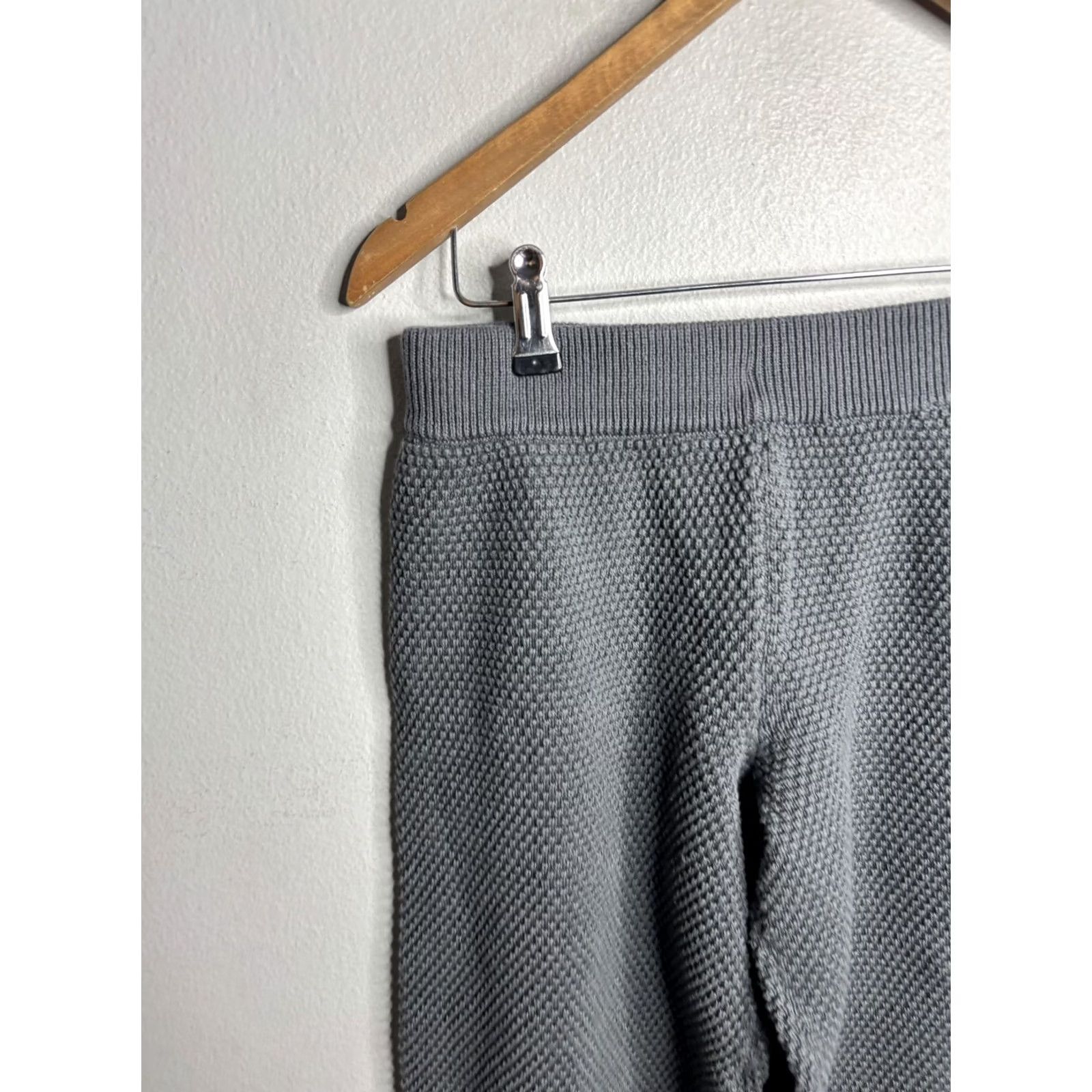 Vintage FP Beach Sweater Womens XS Gray Jogger Pants Knit Cropped Cuffed Lounge Casual Size XS / US 0-2 / IT 36-38 - 2 Thumbnail