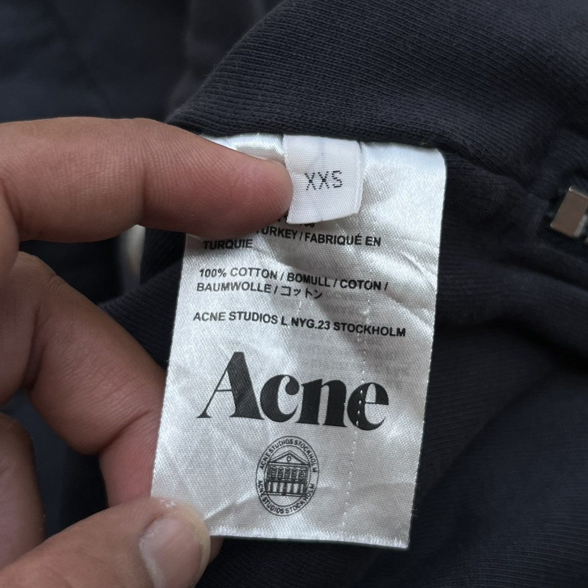 Acne Studios ACNE BALLON SLEEVE OVER SIZE BOXY PULOVER HOODIE SIDE ZIP Size US XXS / EU 40 - 5 Thumbnail