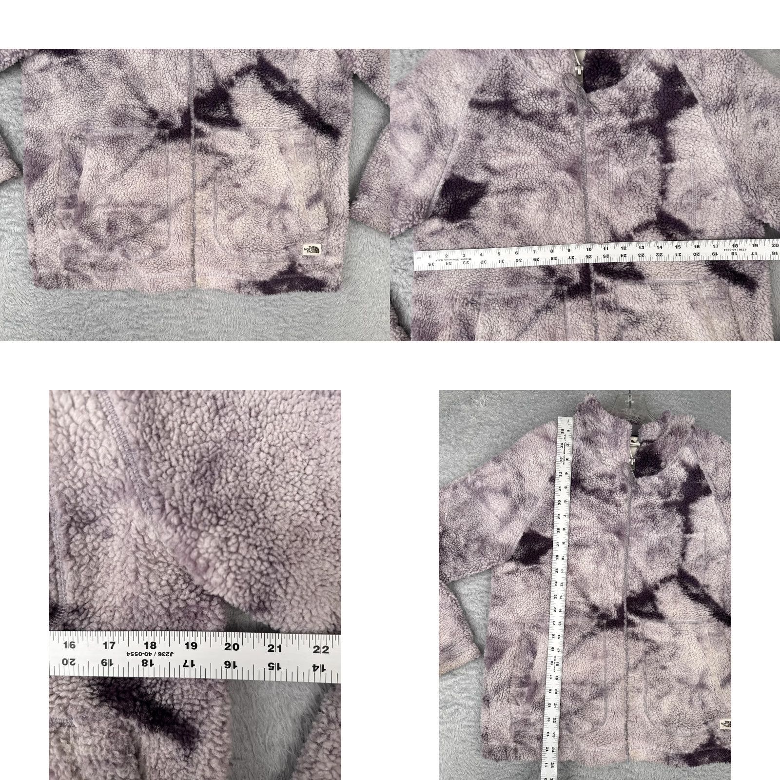 The North Face The North Face Jacket Womens Small Purple Sherpa Fleece Hooded Full Zip Cozy Size S / US 4 / IT 40 - 8 Thumbnail
