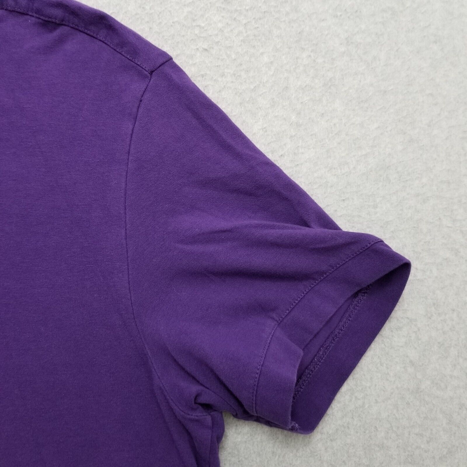 H&M H&M Polo Shirt Mens Large Purple Short Sleeve Button Up Size US L / EU 52-54 / 3 - 3 Thumbnail
