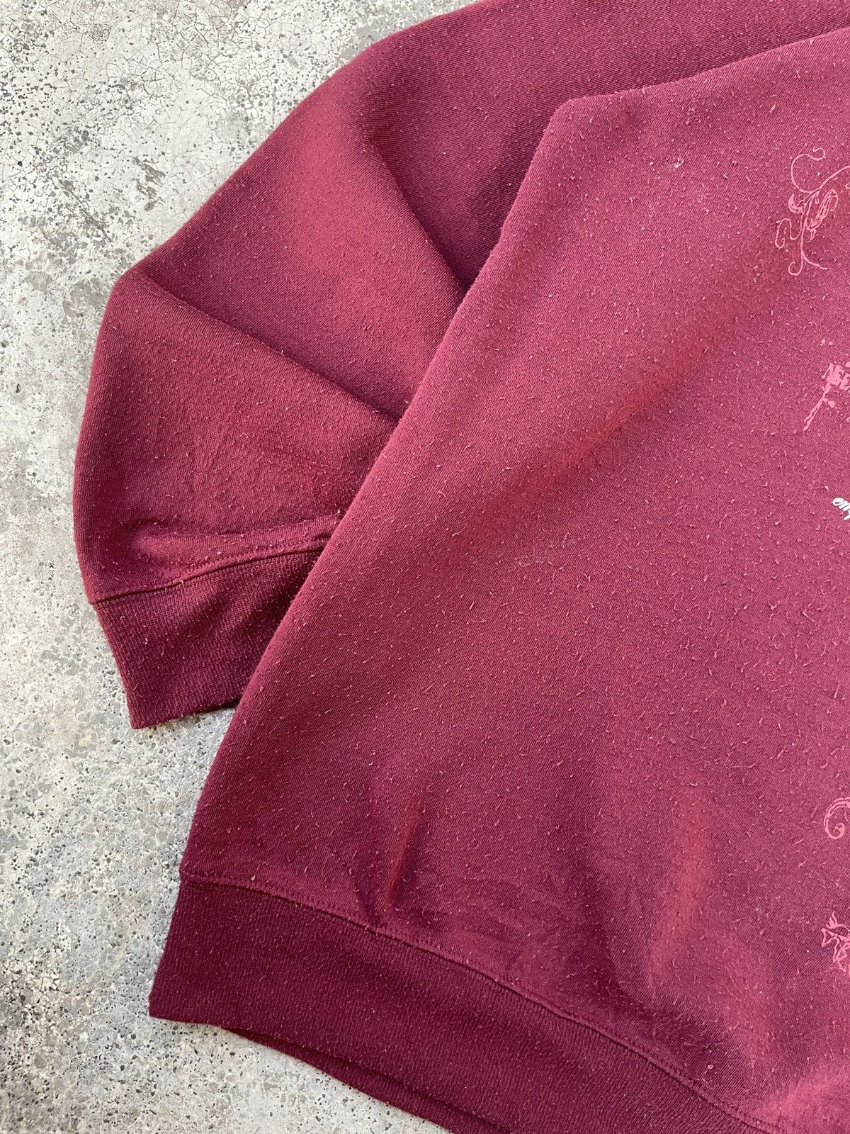 14th Addiction × If Six Was Nine × Japanese Brand Spinash Japanese Poem Fur Sherpa Sweatshirt Size US XL / EU 56 / 4 - 6 Thumbnail