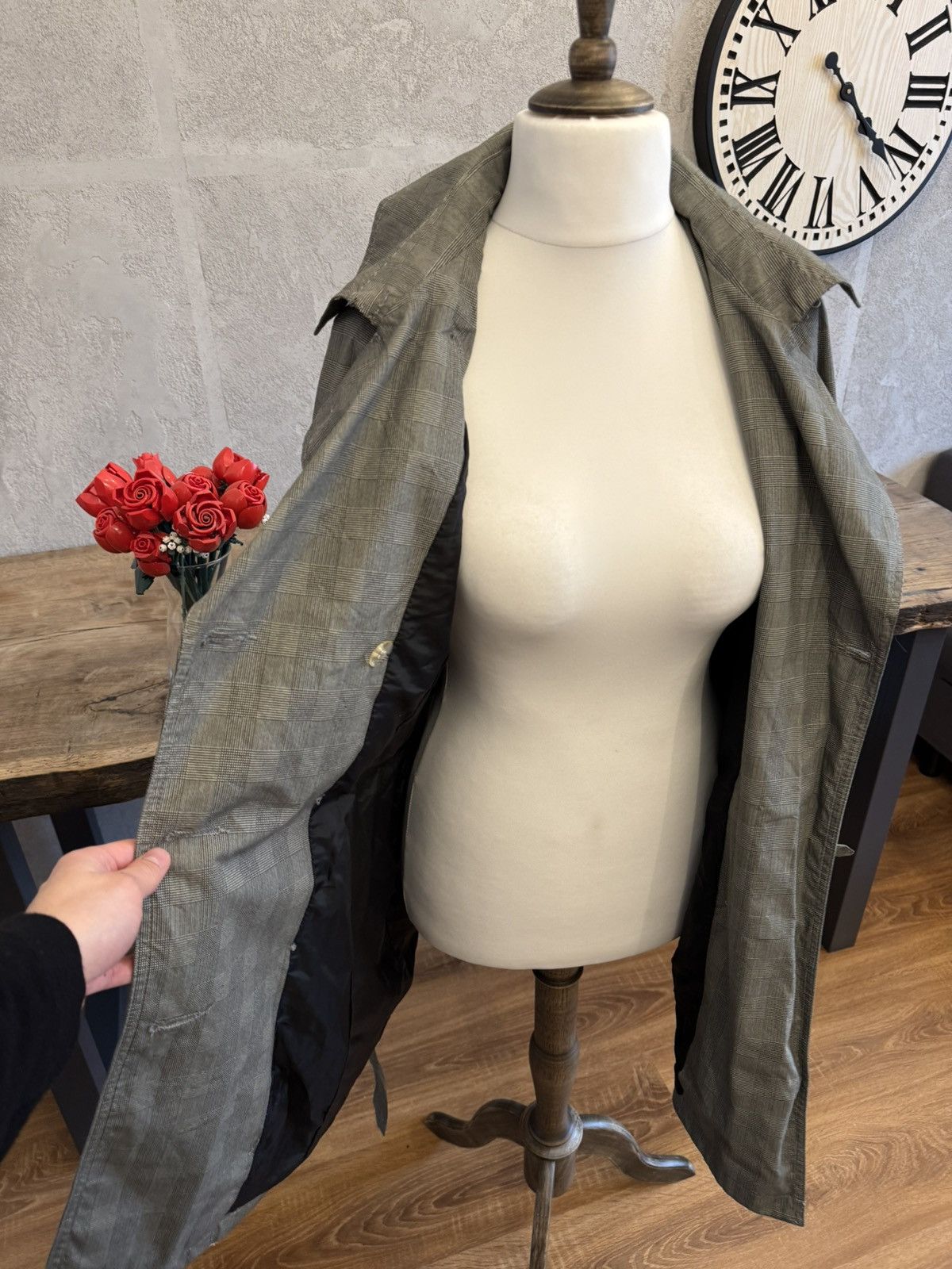 Vintage Vintage avant garde trench coat swag if6was9 lgb yohji vibe Size M / US 6-8 / IT 42-44 - 6 Thumbnail