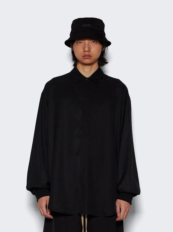 Fear of God o1mle0326 Double Layer Shirt In Black Size US XXL / EU 58 / 5 - 3 Thumbnail