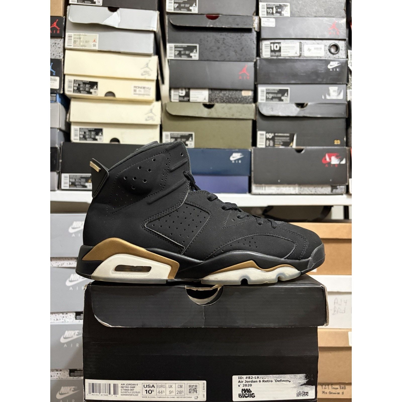 Jordan Brand Size 10.5 - Jordan 6 Retro Defining Moments 2020 СТ4954-007 Size US 10.5 / EU 43-44 - 1 Thumbnail