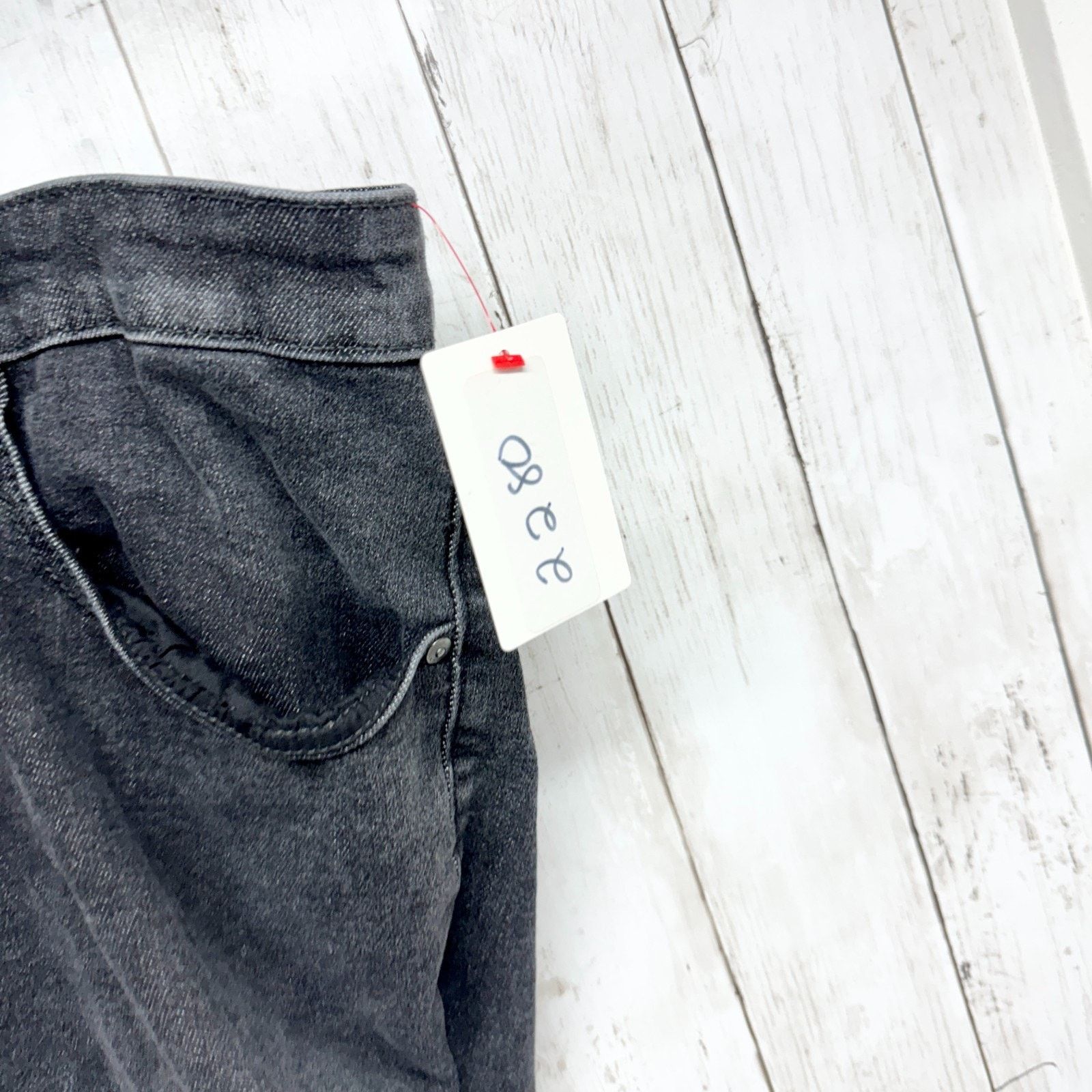 Other Lane Bryant Pants Size 28 Black Acid High Rise Skinny Jeans Size 28" / US 6 / IT 42 - 2 Thumbnail