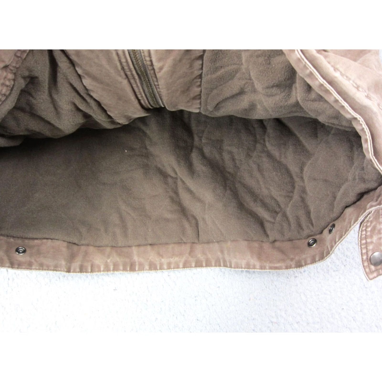 American Eagle Outfitters American Eagle Jacket Mens 2XL Brown Canvas Bomber Zip Up Workwear Casual 90s Logo Size US XXL / EU 58 / 5 - 5 Thumbnail