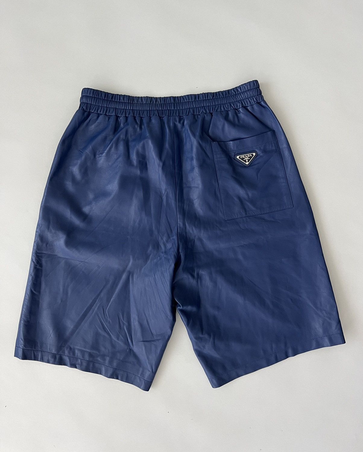 Prada Prada Nappa Leather Bermudas Size US 32 / EU 48 - 6 Thumbnail