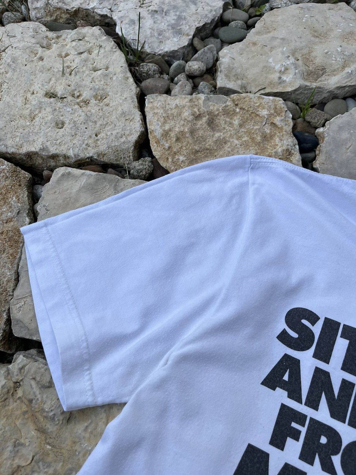 Nike × Vintage Nike Sit Down And Learn From The Master y2k t-shirt tee hype Size US L / EU 52-54 / 3 - 8 Thumbnail