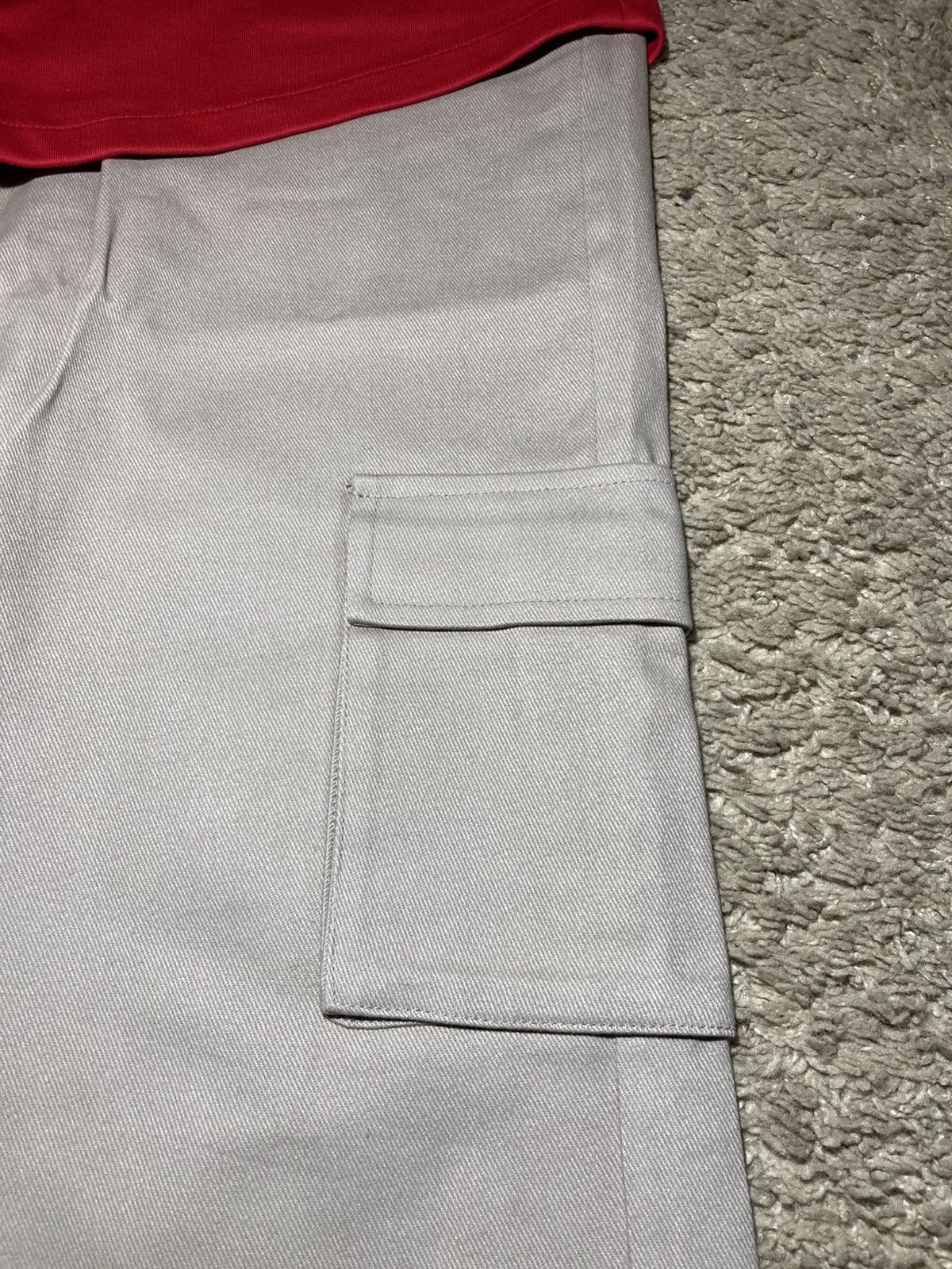Japanese Brand 2020 Yoikadakada Hybrid Cargo Split Pants Red Chinese 2021 Size US 32 / EU 48 - 3 Thumbnail