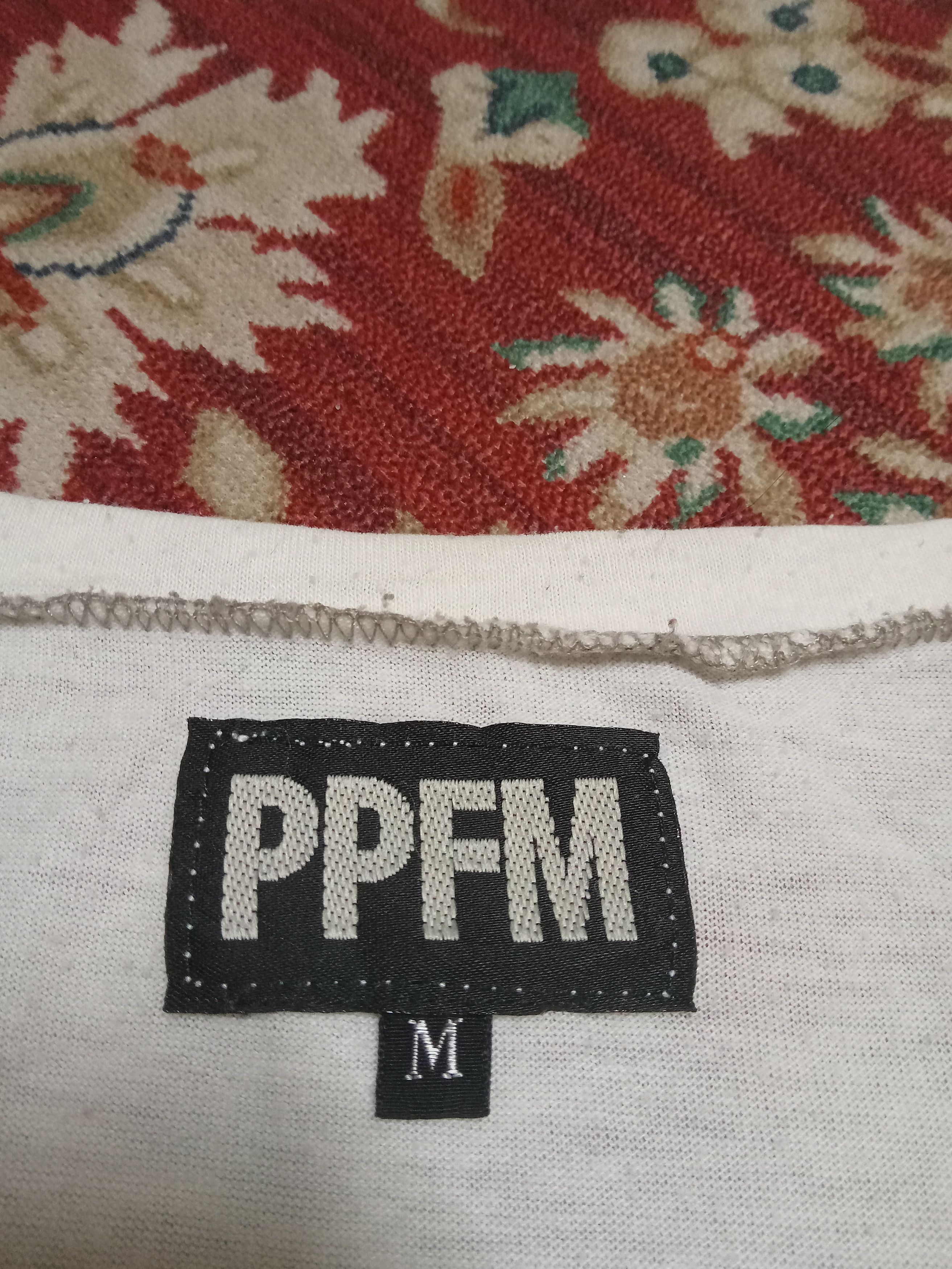 PPFM PPFM V Neck Natural Rich The East Rare T Shirt Size US M / EU 48-50 / 2 - 2 Thumbnail