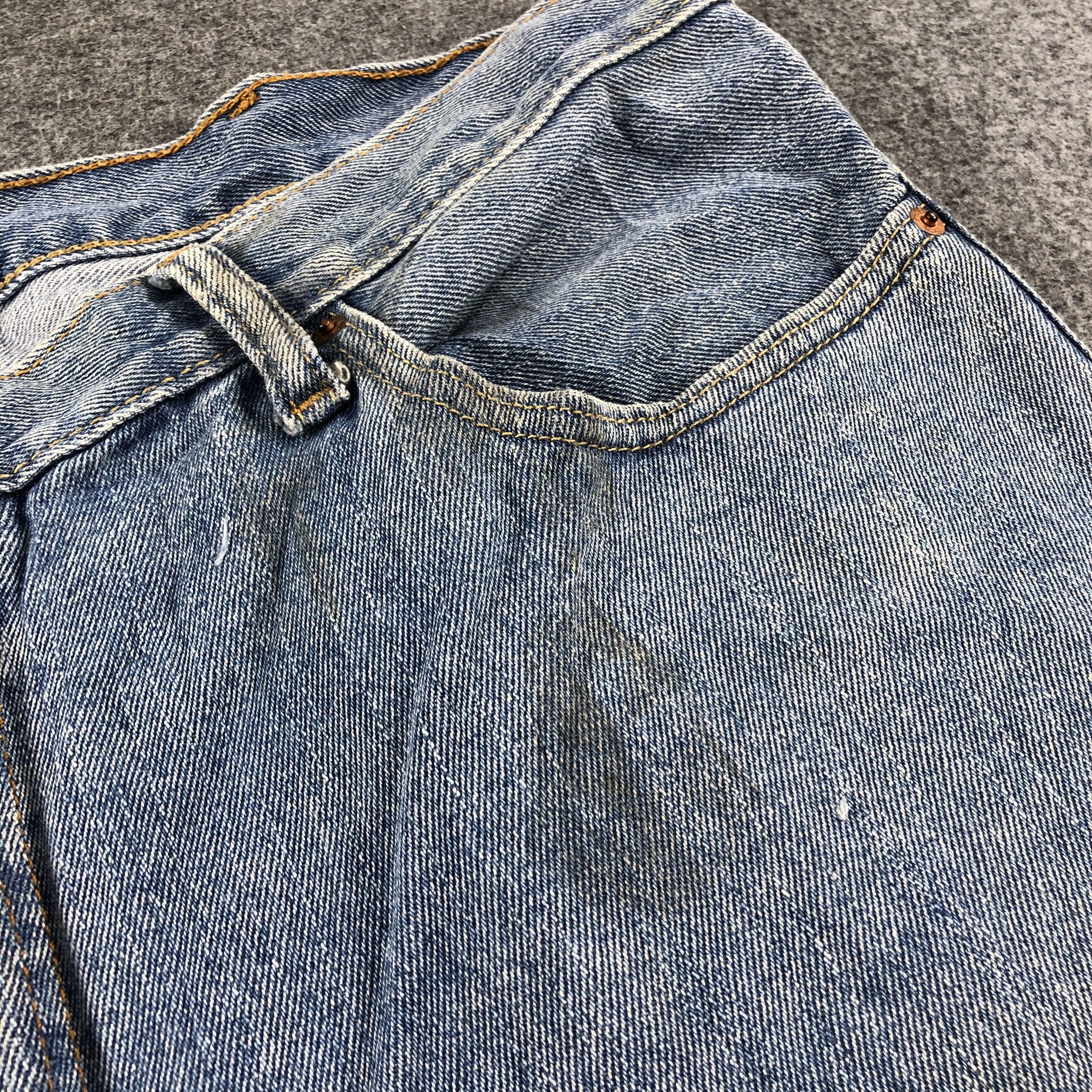 Levi's Vintage Blue Wash Levis 505 Jeans-J2588 Size US 42 / EU 58 - 10 Thumbnail
