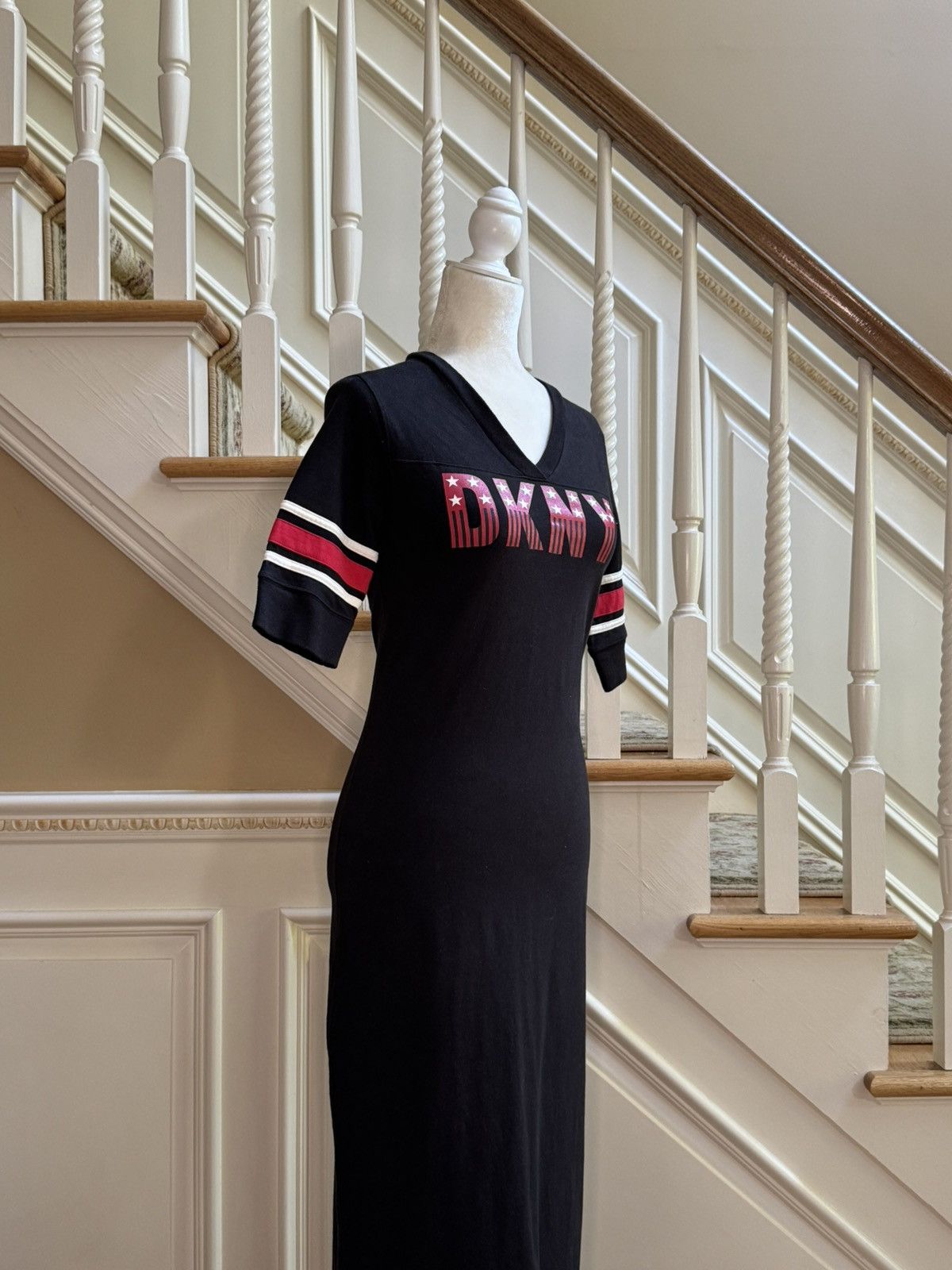 DKNY RARE DKNY x Opening Ceremony exclusive “1991” maxi dress 🖤 Size S / US 4 / IT 40 - 2 Thumbnail