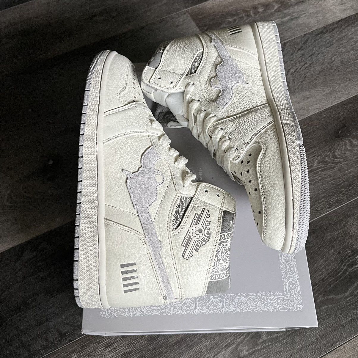 Fugazi New Fugazi One in The Chamber High White/Grey Shoes Size 11 Size US 11 / EU 44 - 3 Thumbnail