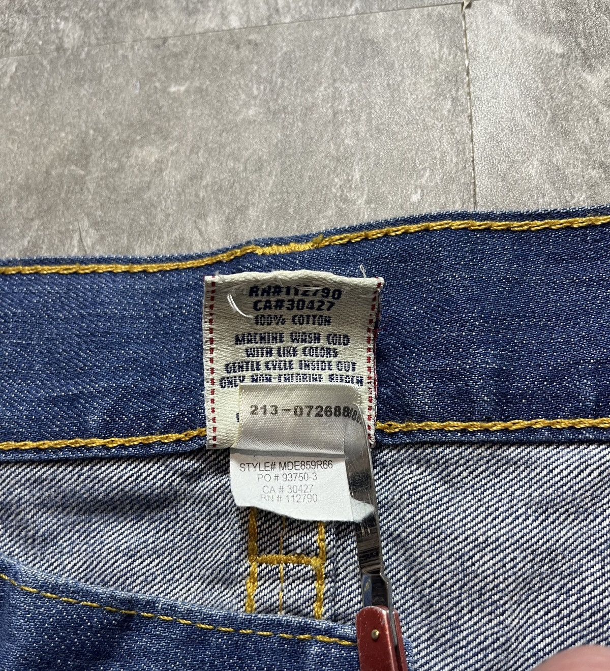 True Religion True Religion Vintage Straight Denim Jeans Japan Baggy 90s Size US 36 / EU 52 - 10 Thumbnail