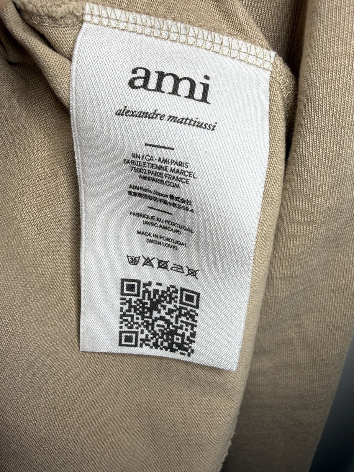 AMI Ami Paris Beige Long Sleeve Size US M / EU 48-50 / 2 - 5 Thumbnail