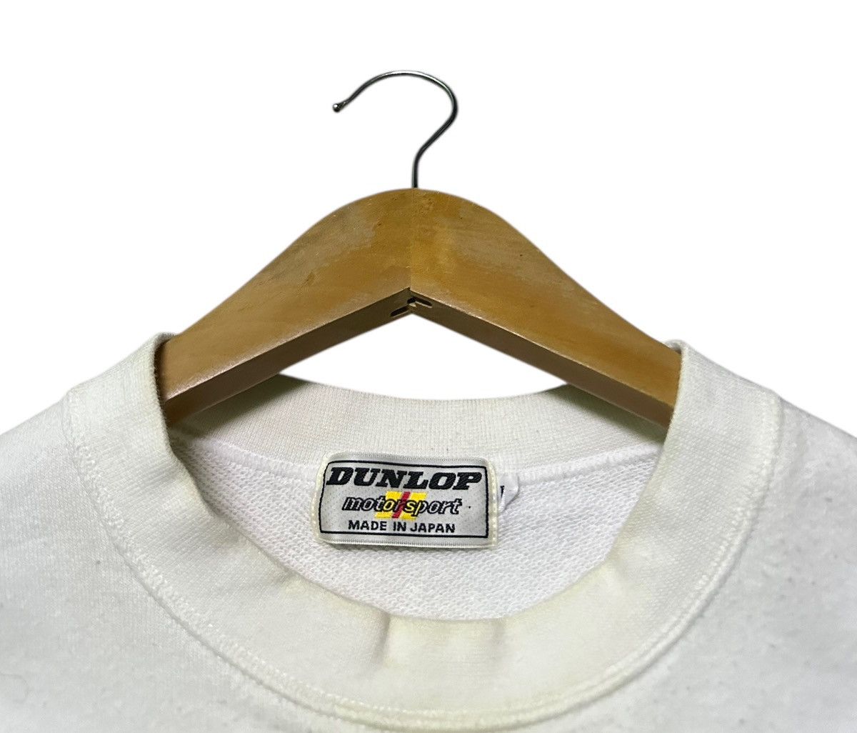 Dunlop Vintage 90s Dunlop motorsport spirit sweatshirt Size US L / EU 52-54 / 3 - 5 Thumbnail