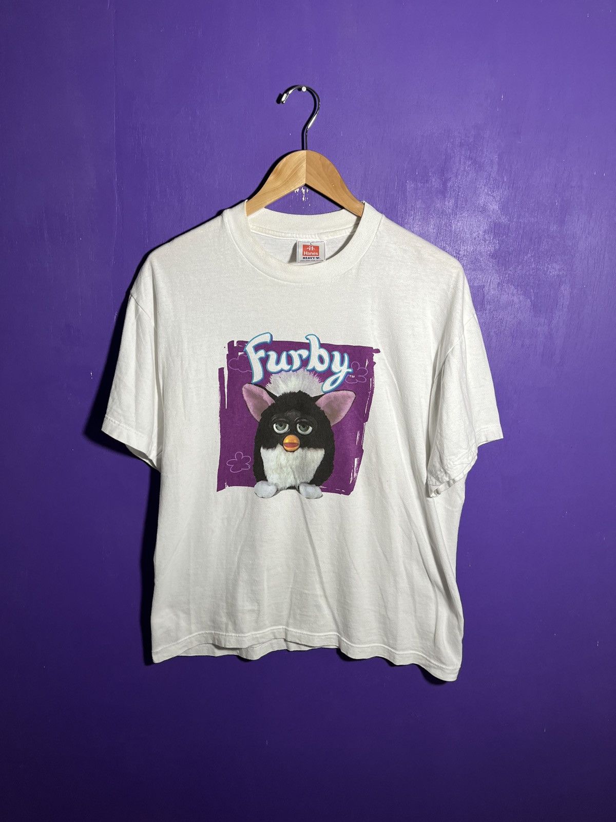 Vintage Vintage 90s Furby toy promo Germany t-shirt Size US L / EU 52-54 / 3 - 1 Thumbnail