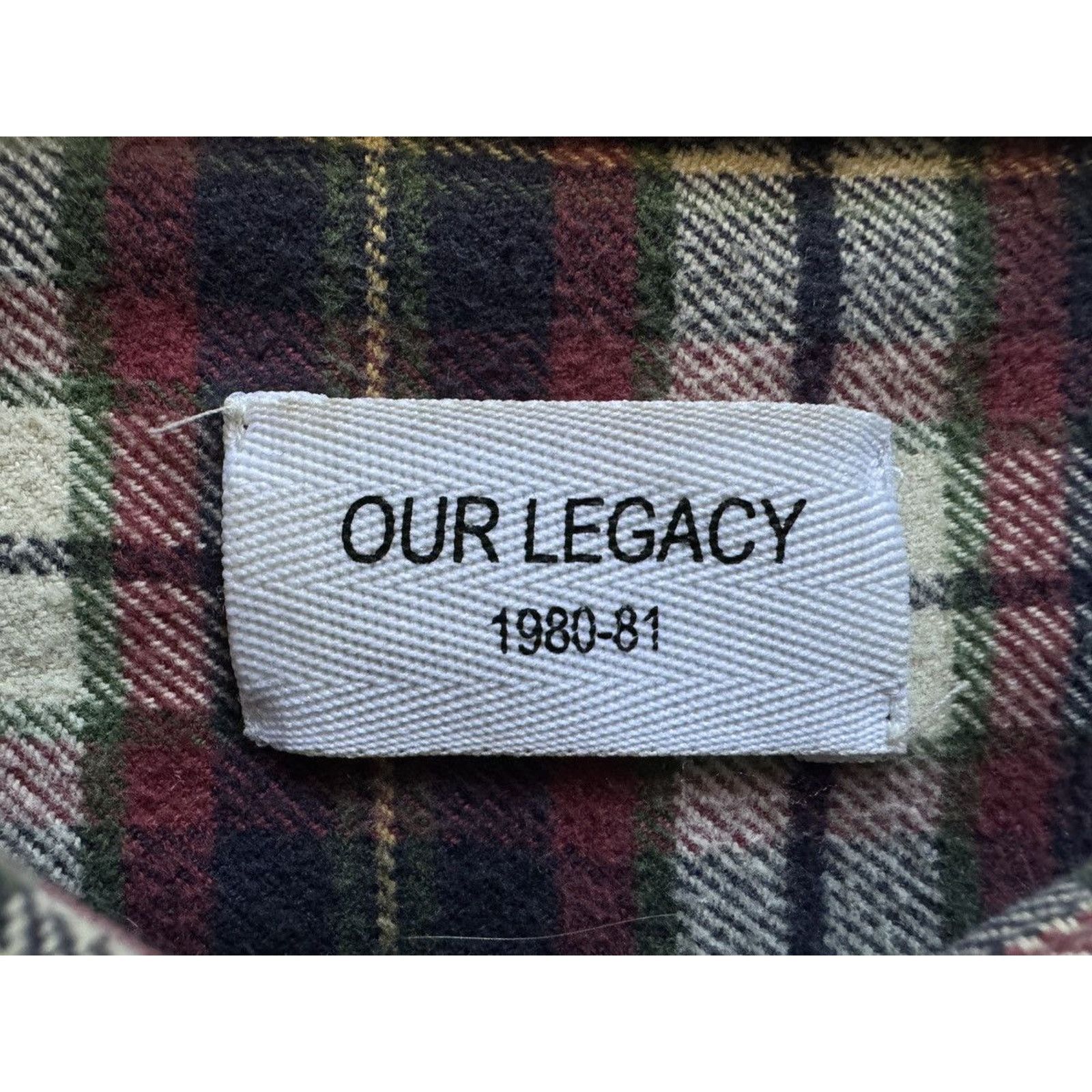 Our Legacy Vintage Our Legacy Check Flannel Shirt Size US L / EU 52-54 / 3 - 3 Thumbnail