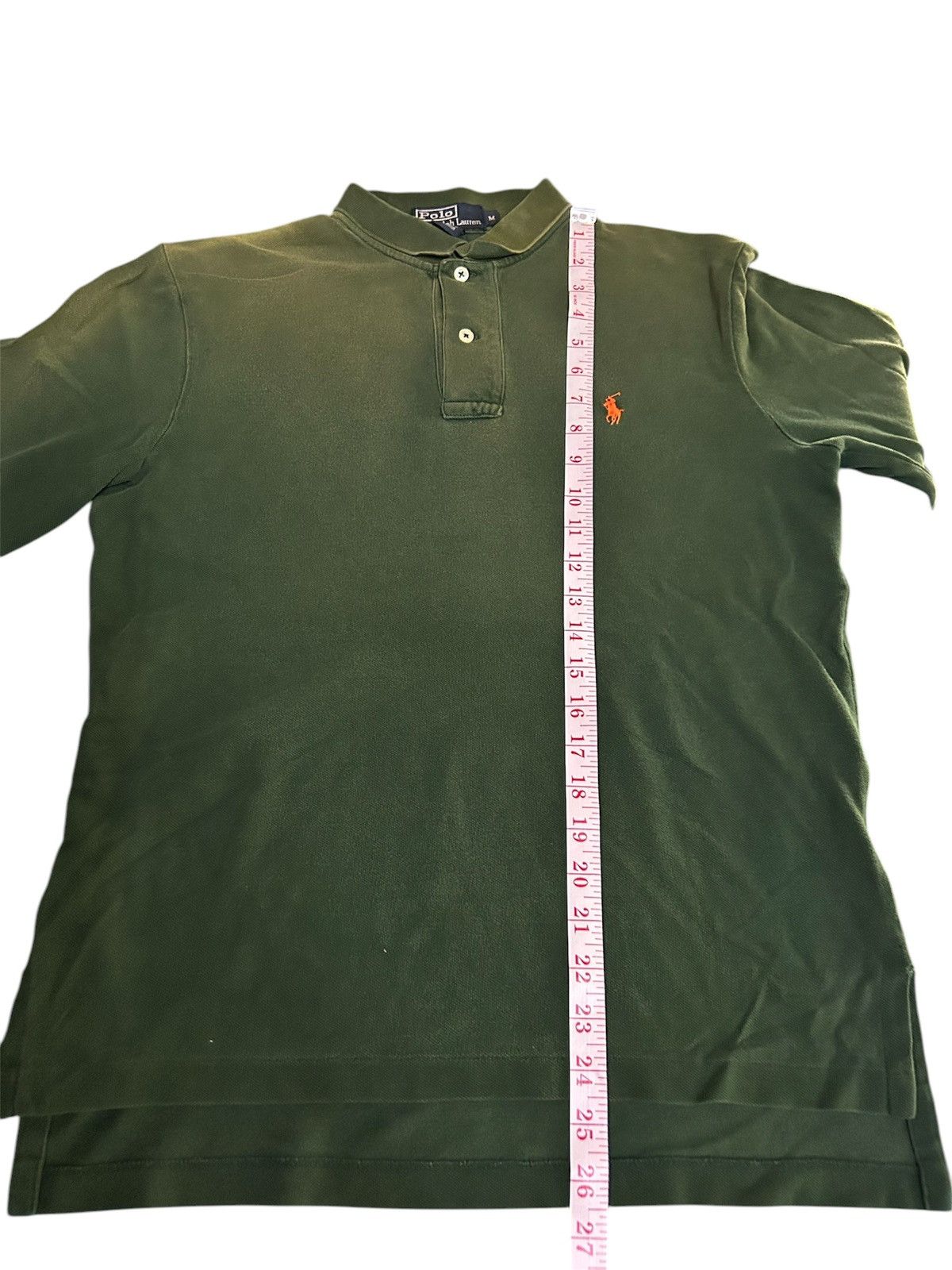 Polo Ralph Lauren × Ralph Lauren × Vintage Vintage Sunfaded Polo Ralph Lauren Collar Longsleeve Size US M / EU 48-50 / 2 - 4 Thumbnail