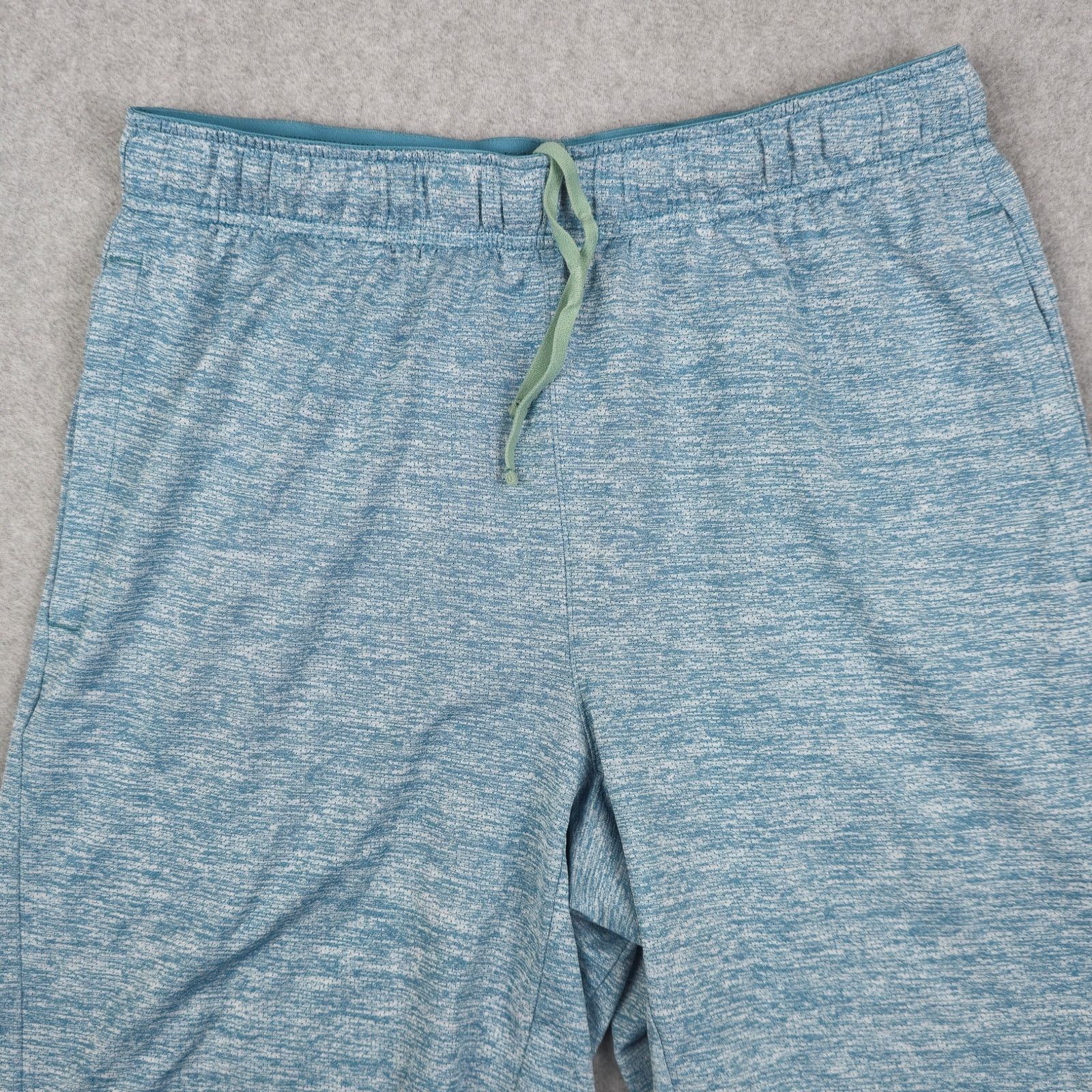 Reebok Reebok Medium Performance Tech Heather Blue Athletic Shorts Size US 30 / EU 46 - 3 Thumbnail