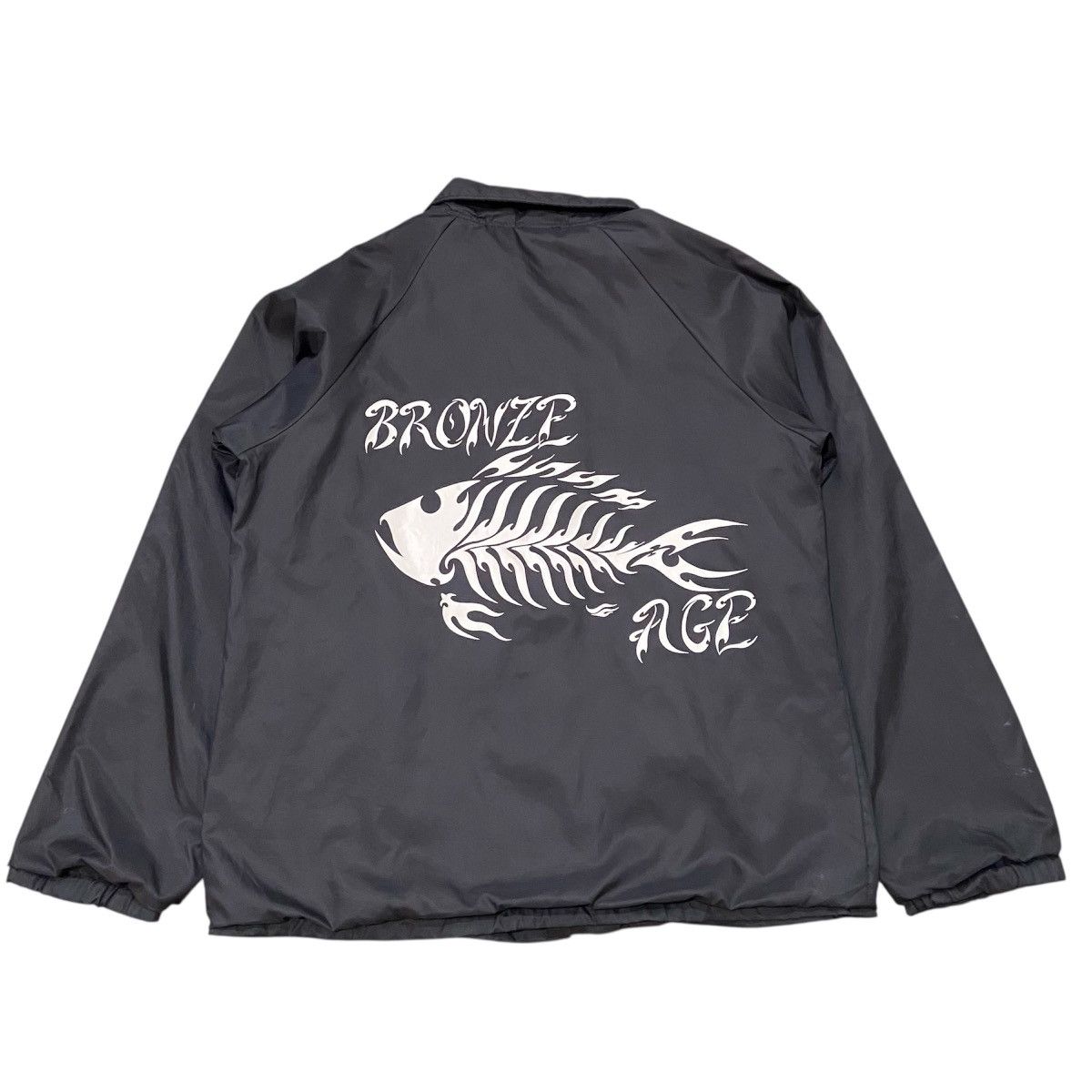 Vintage Vintage 80s/90s BRONZE AGE Skateboarding Coach Jacket Size US M / EU 48-50 / 2 - 1 Thumbnail