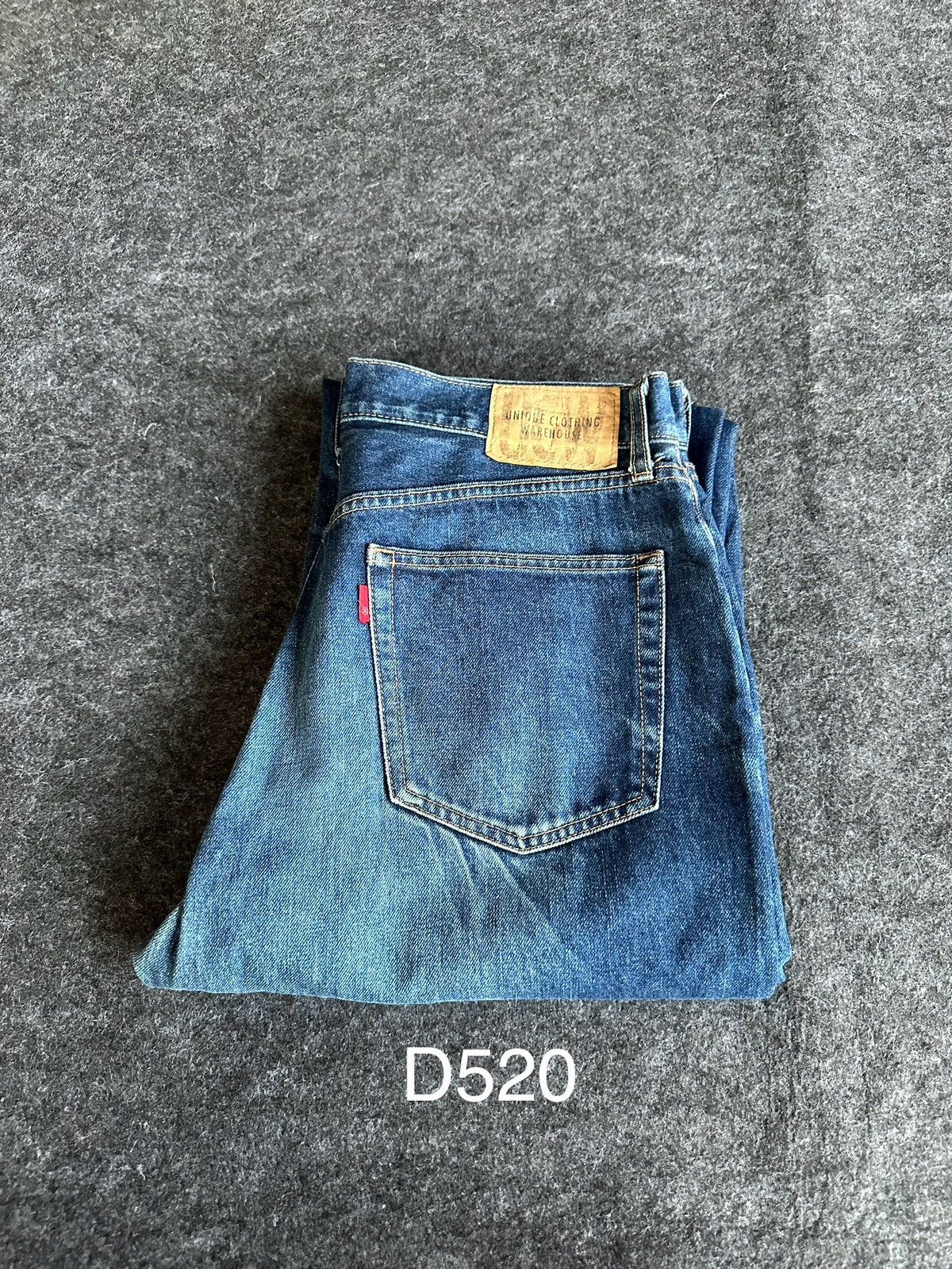 Uniqlo Vintage 80s Unique Clothing Warehouse Denim W31 D520 Size US 31 - 16 Thumbnail