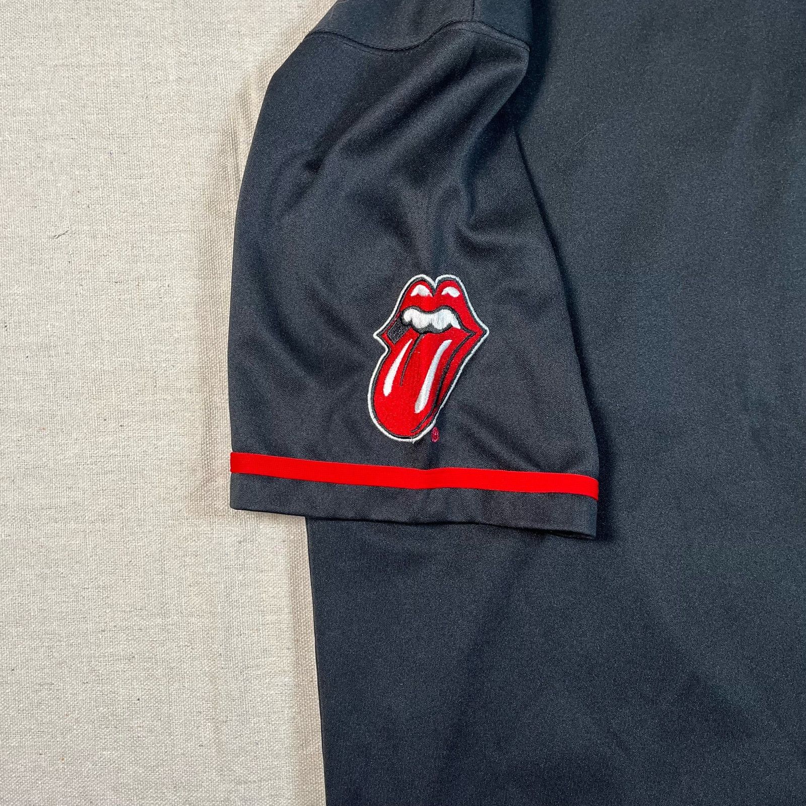 Liquid Blue Liquid Blue Rolling Stones Black Baseball Jersey Large Size US L / EU 52-54 / 3 - 6 Thumbnail