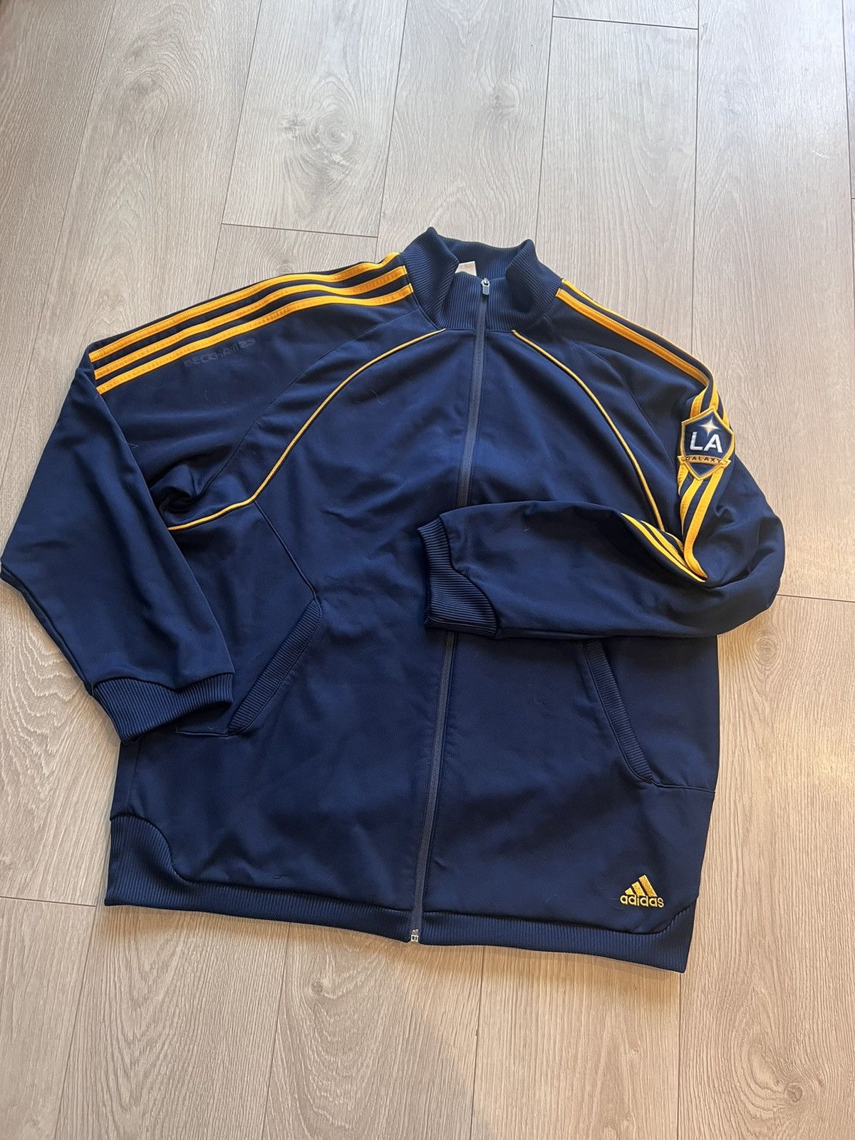 Adidas × Vintage Vintage Beckham Adidas LA Galaxy Track Jacket 2007 Y2K Size US XL / EU 56 / 4 - 2 Thumbnail
