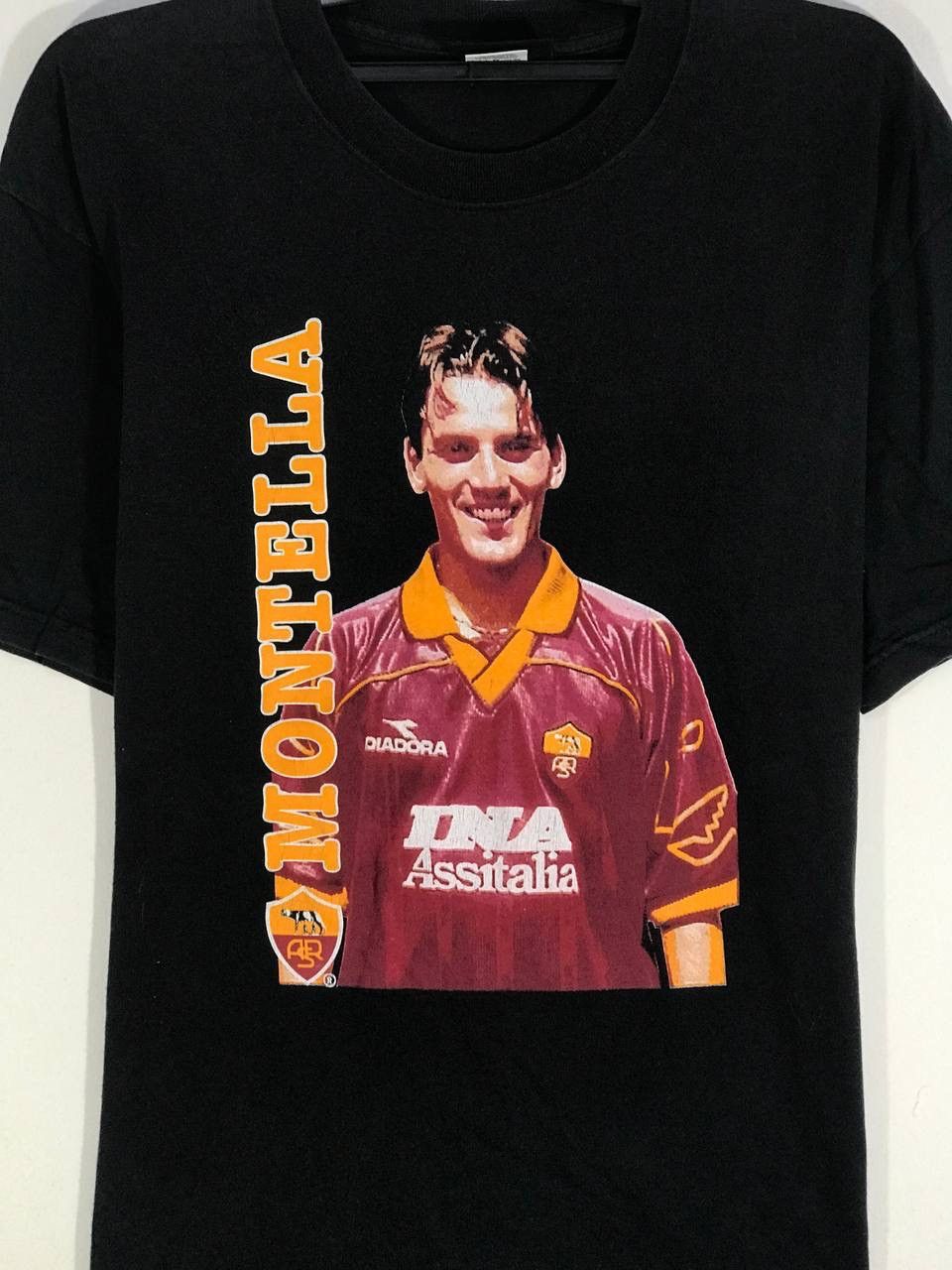 Vintage Vintage Vincenzo Montella as roma striker number 9 Size US M / EU 48-50 / 2 - 3 Thumbnail