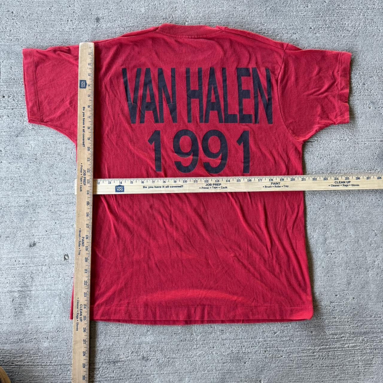 Band Tees × Vintage 1991 Van Halen single stitch band tee Size US XL / EU 56 / 4 - 7 Thumbnail