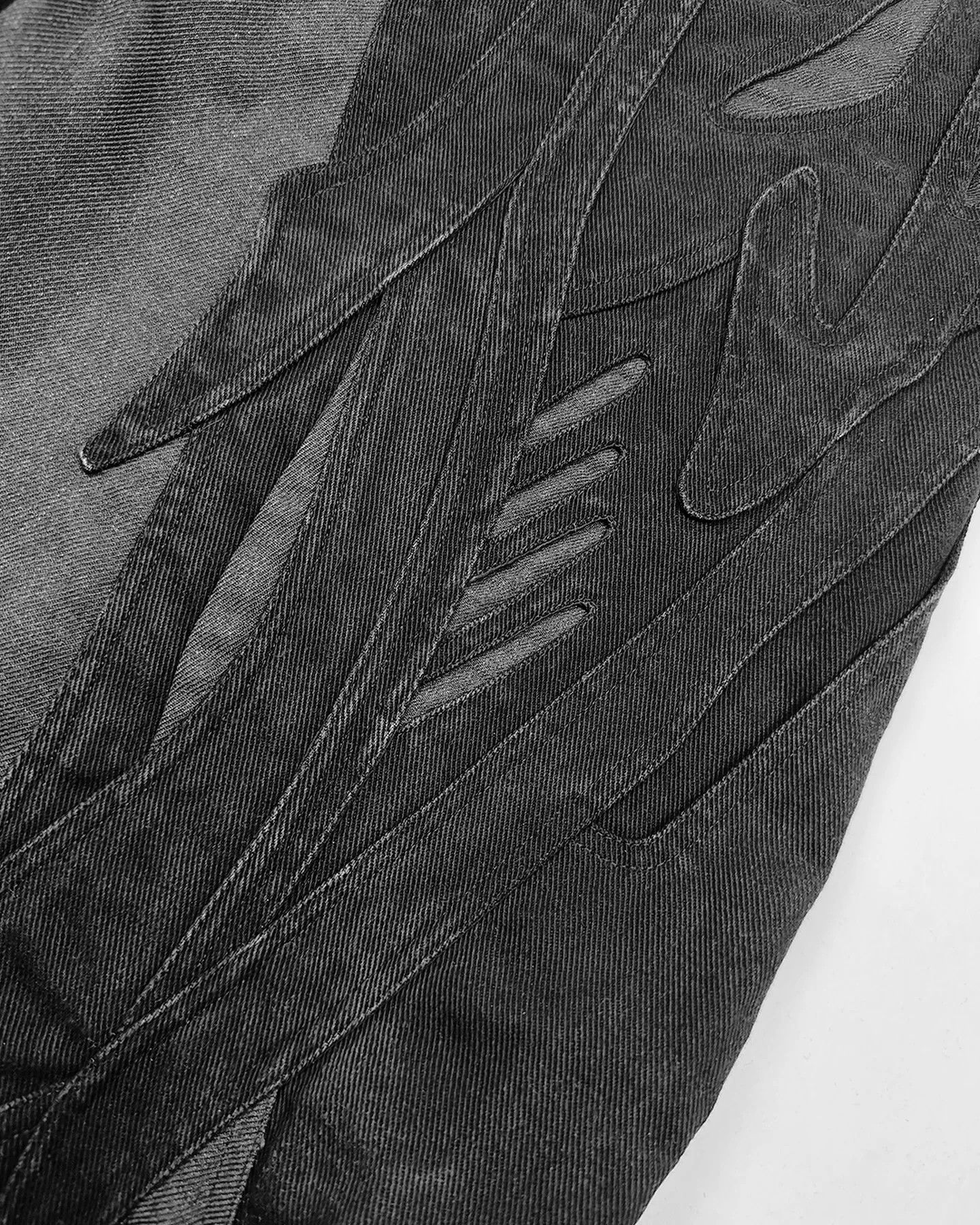 Other Y2k Embroidery Loose Jean Size 34" / US 12 / IT 48 - 5 Thumbnail
