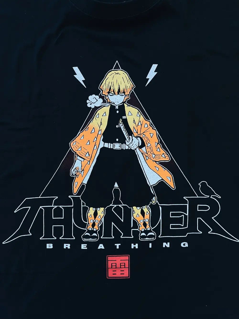 Anime × Japanese Brand × Vintage Rare Cospa Demon Slayer Zenitsu Agatsuma T-shirt Size US M / EU 48-50 / 2 - 3 Thumbnail