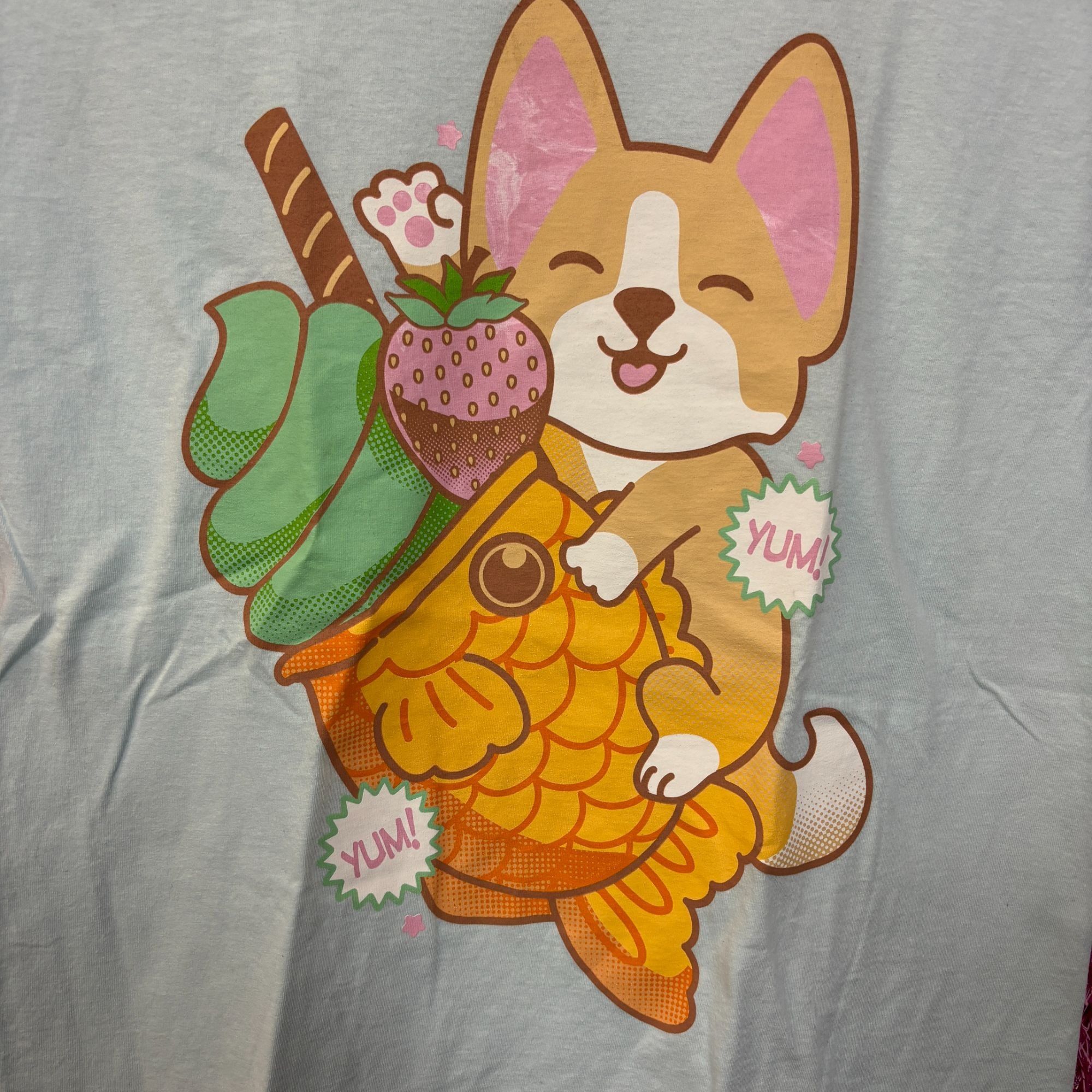 Other Kawaii Corgi and Taiyaki T-shirt size medium Size US M / EU 48-50 / 2 - 2 Thumbnail