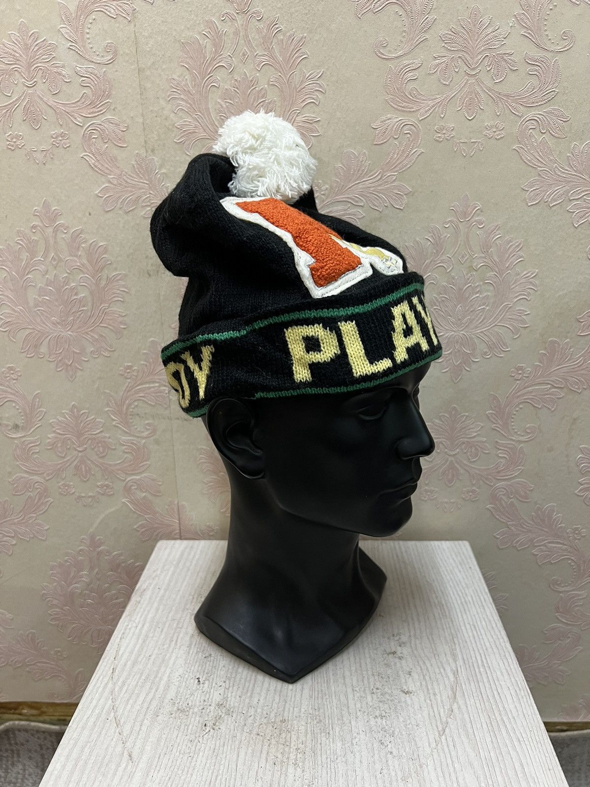 Playboy Vintage Playboy Spell Out Beanie Hats Size ONE SIZE - 4 Thumbnail