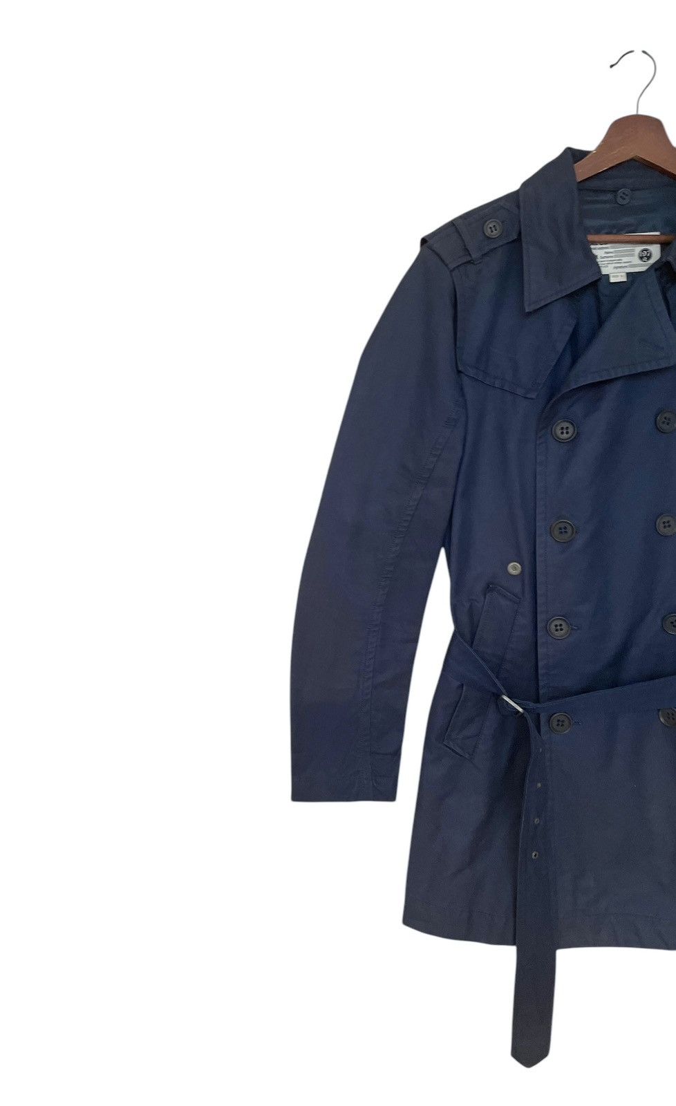 Diesel × Vintage Vintage Brand Diesel Trench Coat 1990s Size US L / EU 52-54 / 3 - 3 Thumbnail