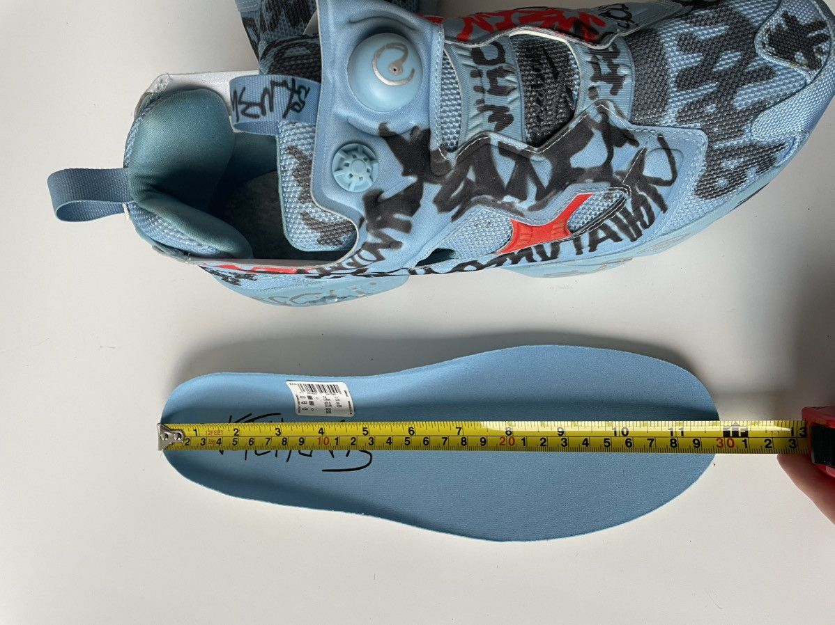 Reebok × Vetements Vetements Reebok Insta Pump Graffiti Sneakers Size US 12 / EU 45 - 23 Thumbnail