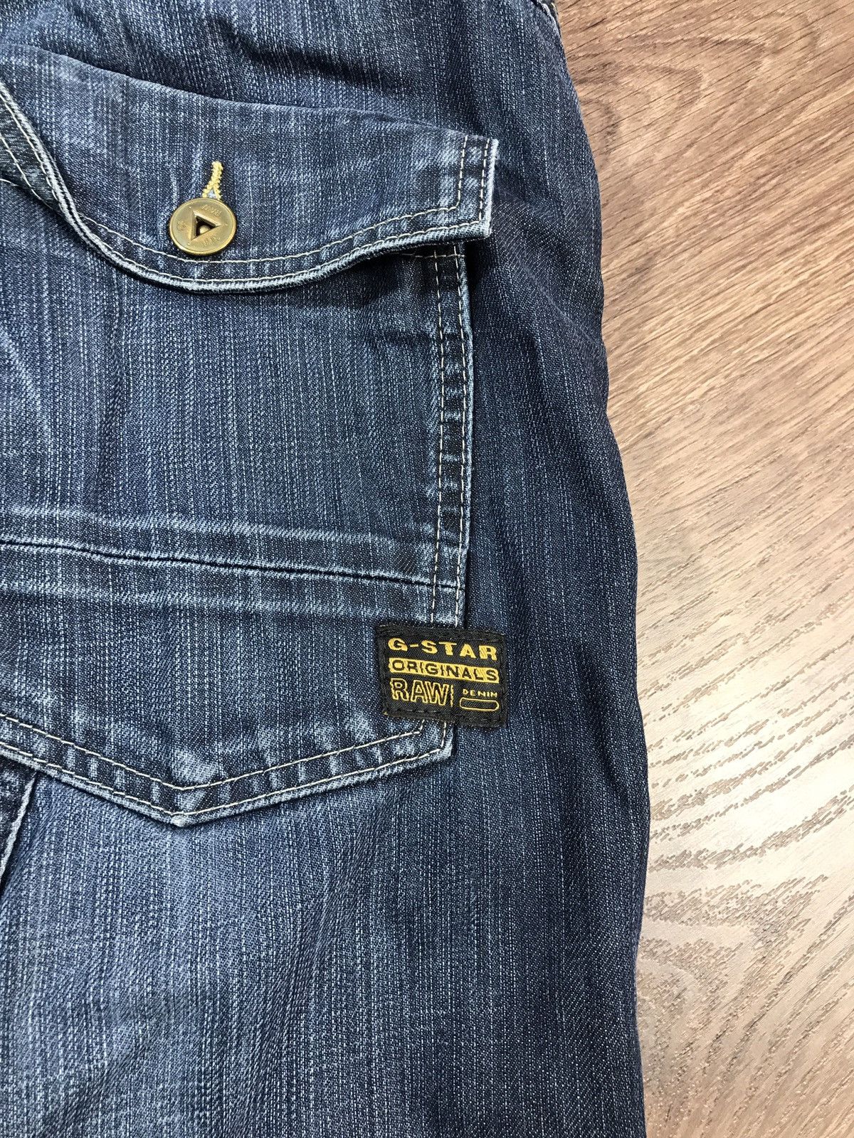 G-Star Vintage G Star Raw Elwood 96 Biker Jeans Y2K Size US 32 / EU 48 - 18 Thumbnail