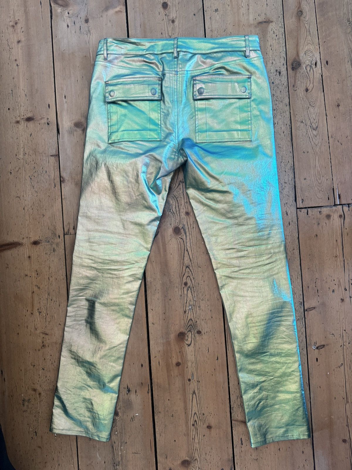 Rick Owens Edfu iridescent Tyrone jeans Size US 34 / EU 50 - 6 Thumbnail