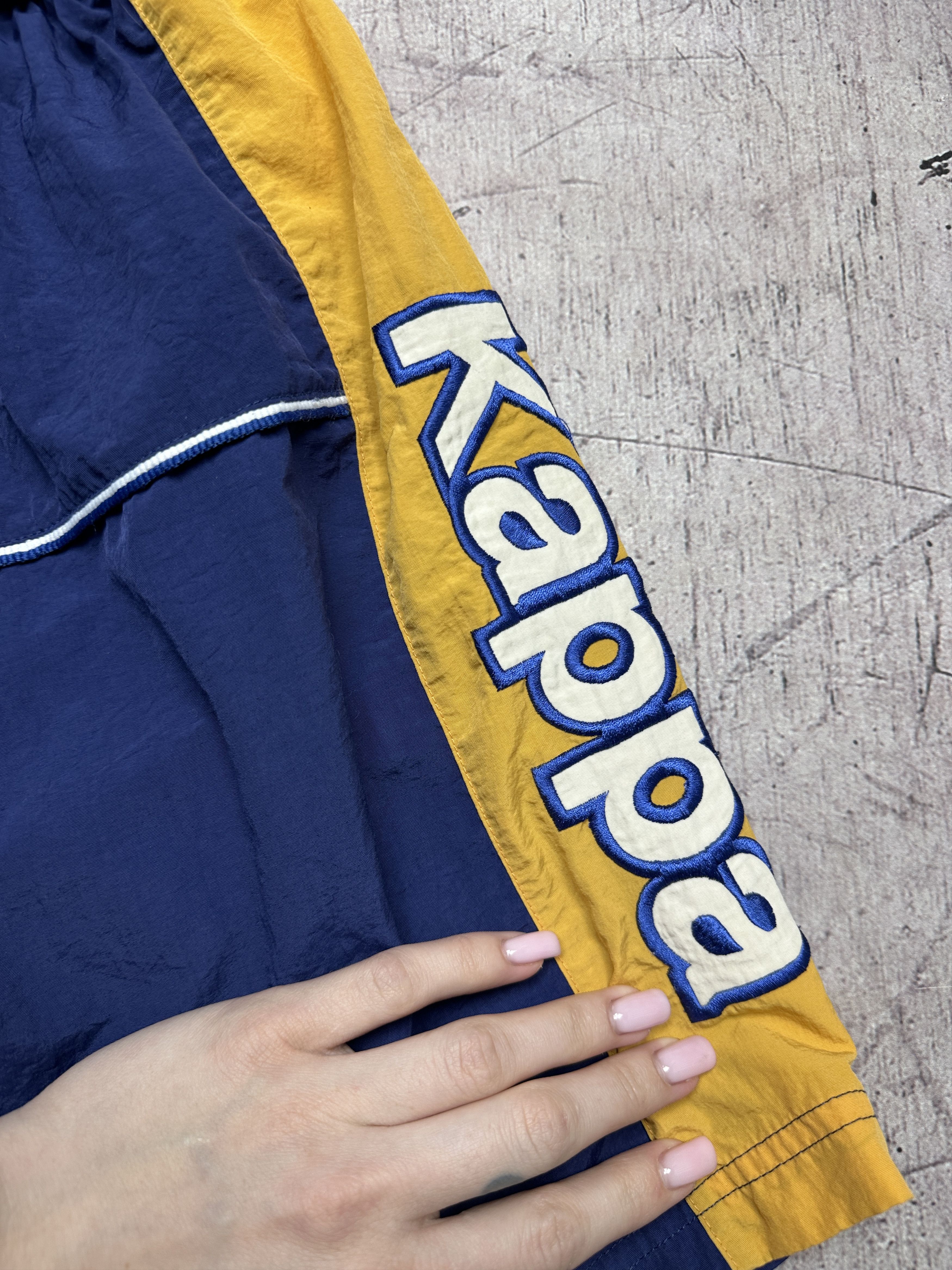 Kappa Kappa 90s Vintage Mens Nylon Shorts Size US 36 / EU 52 - 3 Thumbnail