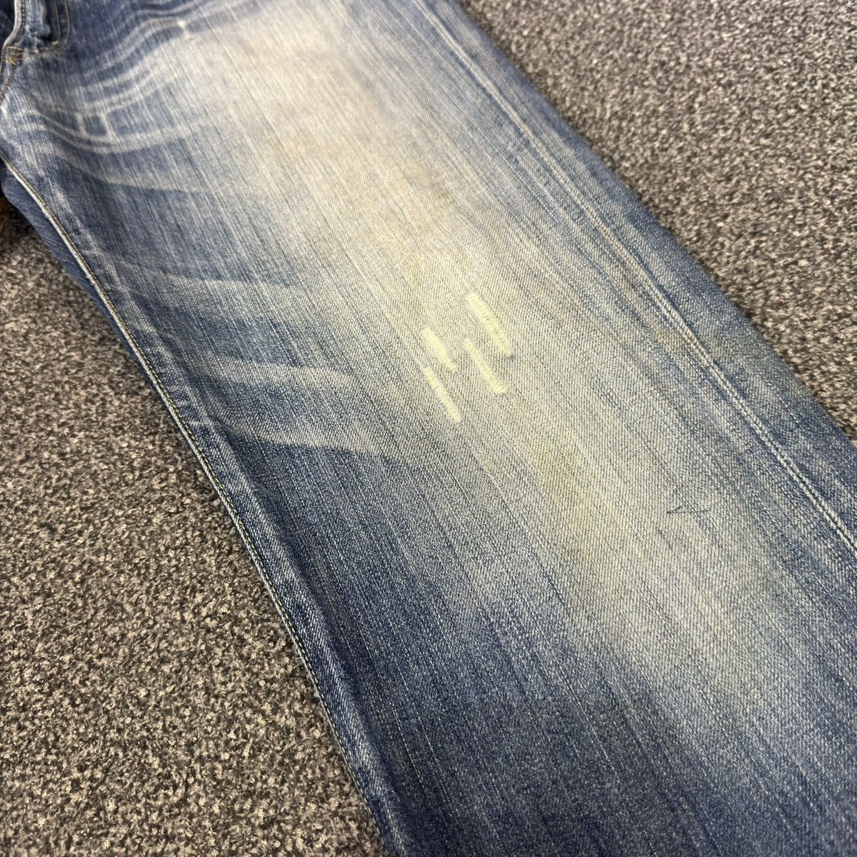 Undercover × Uniqlo Vintage 90s Japanese Denim Uniqlo Regular Fit Straight Jeans Size US 31 - 5 Thumbnail