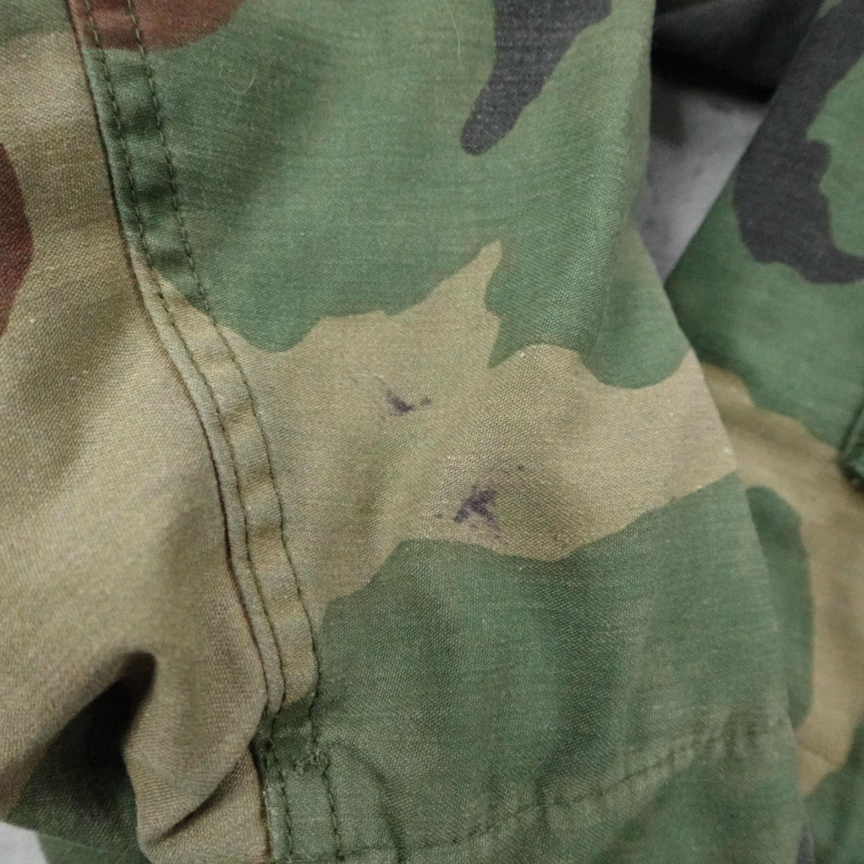 Vintage VINTAGE US ARMY Jacket Mens Small Woodland Camo Cold Weather Field Parka 80s Size US S / EU 44-46 / 1 - 5 Thumbnail
