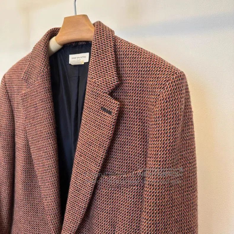 Dries Van Noten Dries Van Noten Casual Wool Blazer. Size US L / EU 52-54 / 3 - 5 Thumbnail